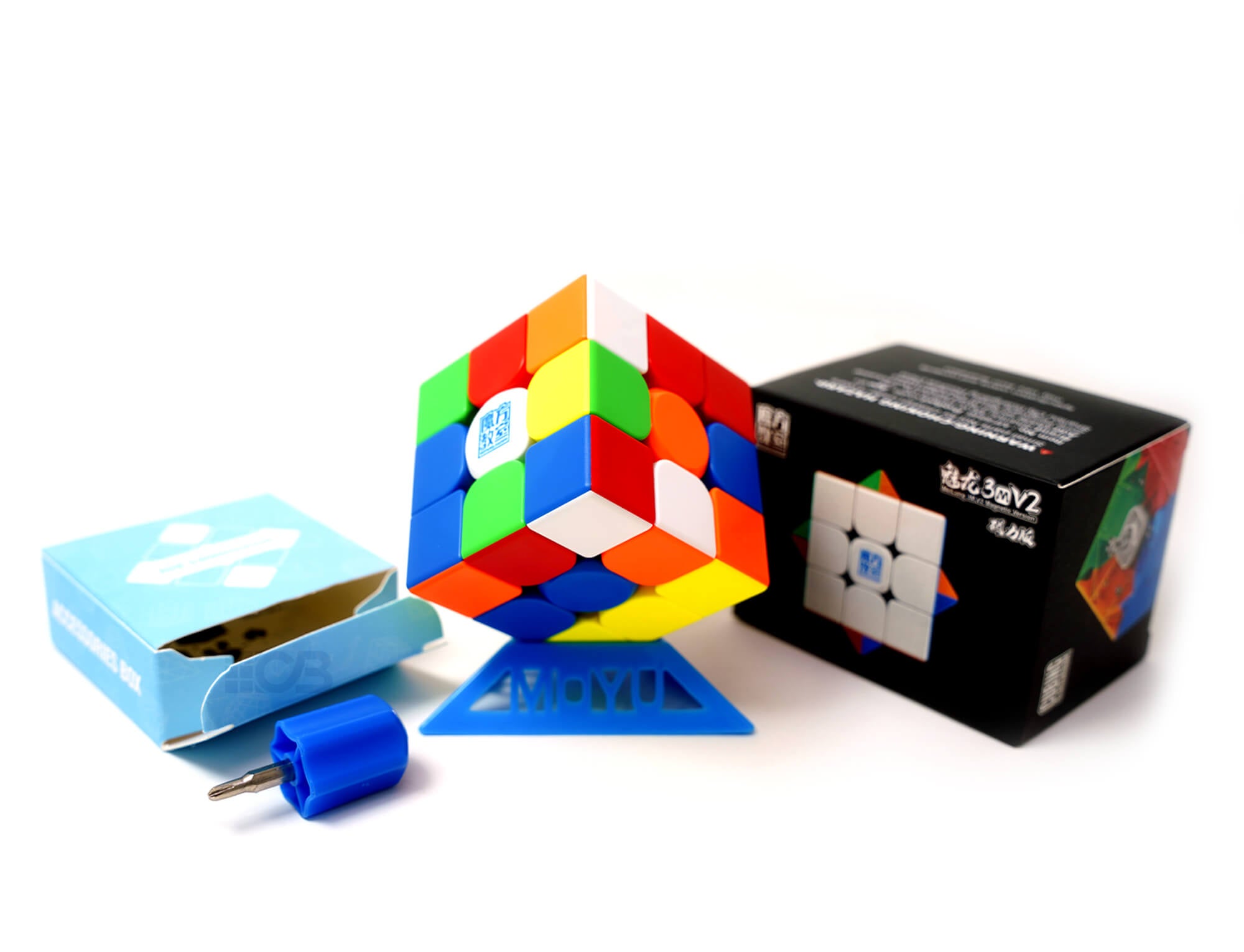 Cubo Mágico Meilong V2 Magnético com movimento de camada em destaque