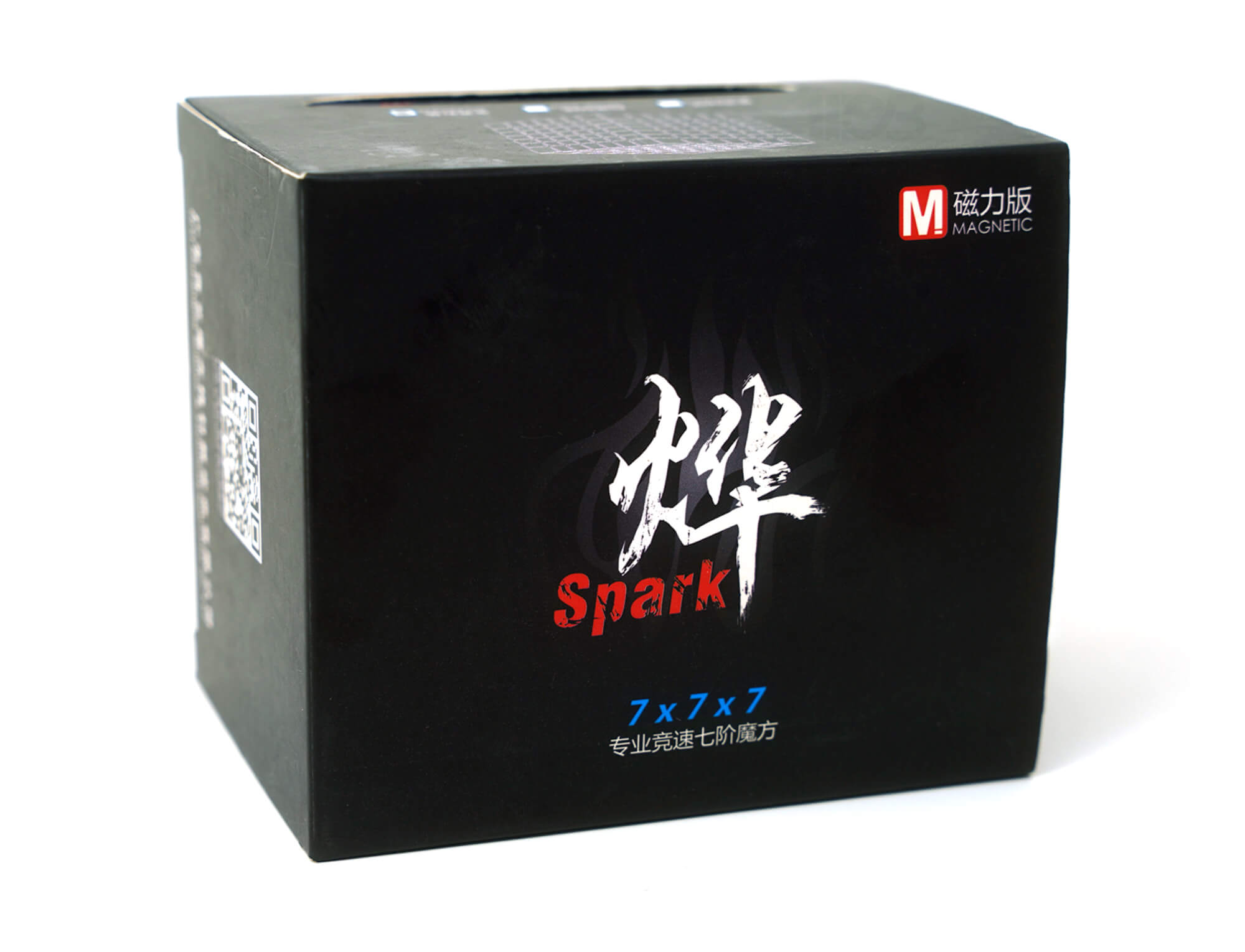 Cubo Mágico 7x7 QiYi X-Man Spark — vista em perspectiva destacando o design