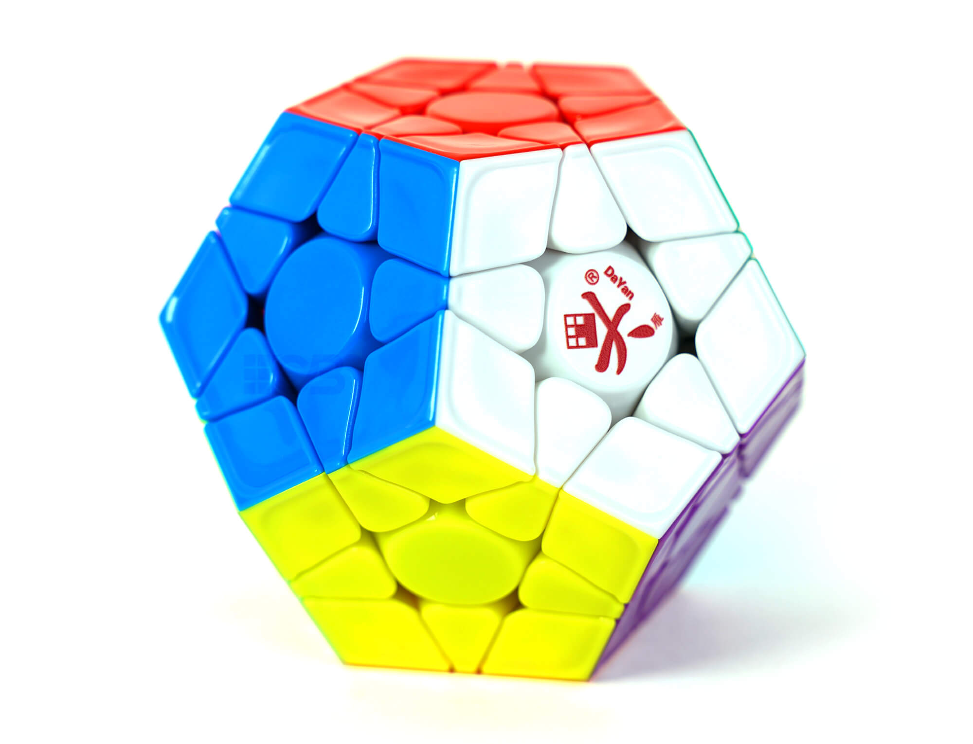 Megaminx Dayan Pro Magnético — detalhe do mecanismo interno e encaixe das peças