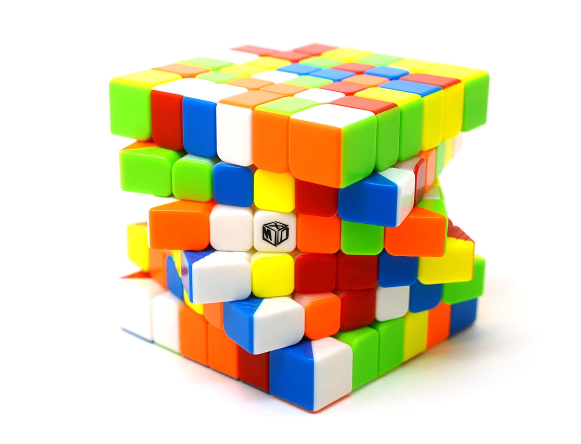 Cubo Mágico 6x6 Shadow V2 QiYi — ângulo lateral mostrando as camadas