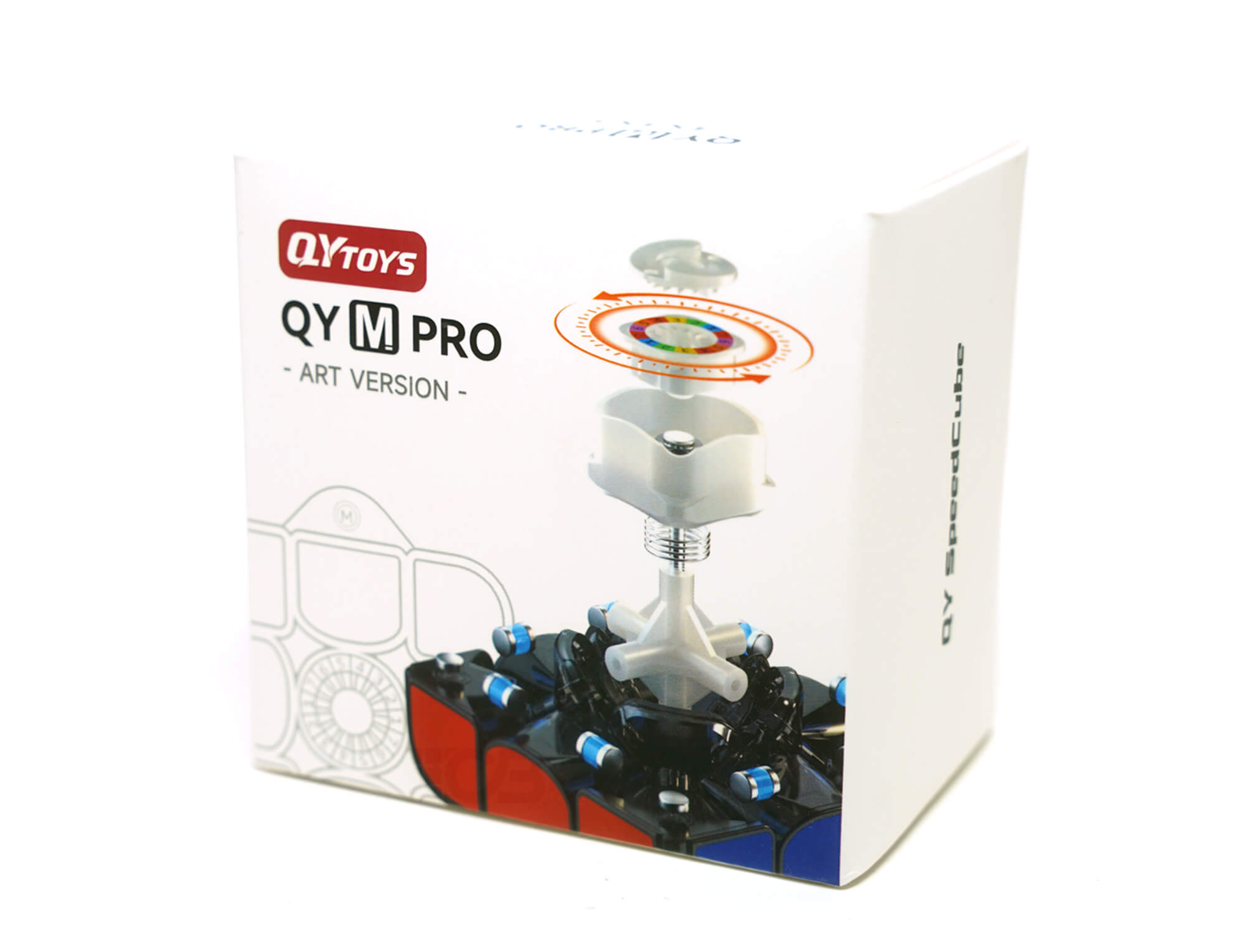Cubo Mágico 3x3 QiYi M Pro Art Version Magnético stickerless com acabamento exclusivo