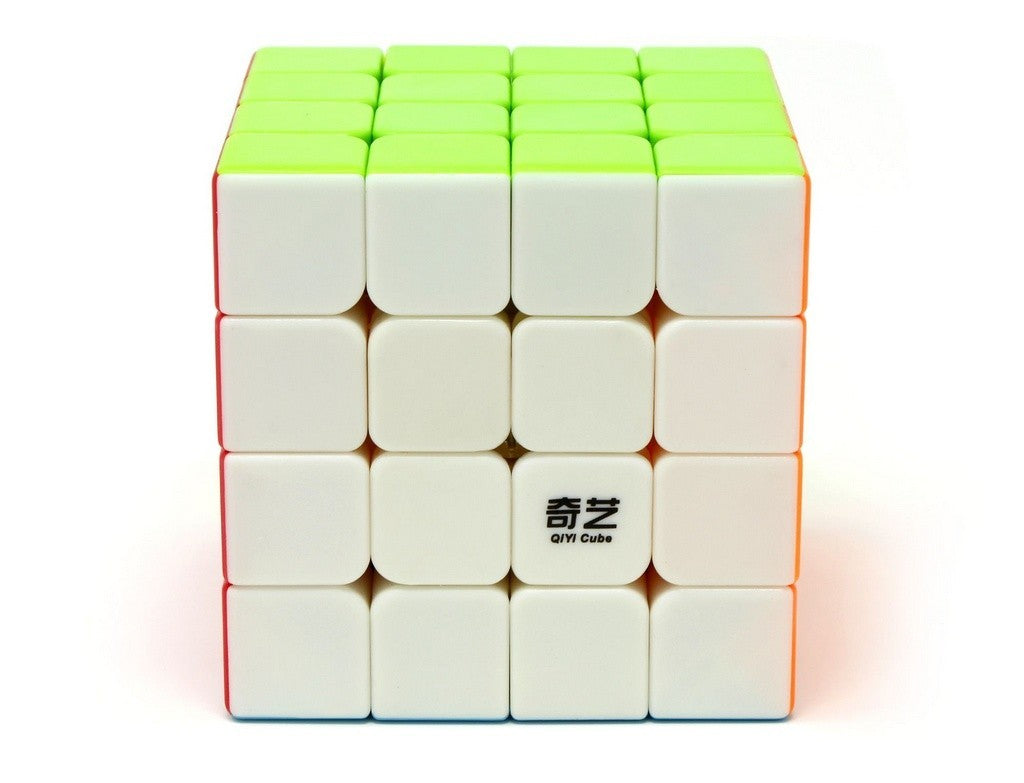 Detalhe das peças coloridas do QiYi QiYuan S3 4x4 Stickerless