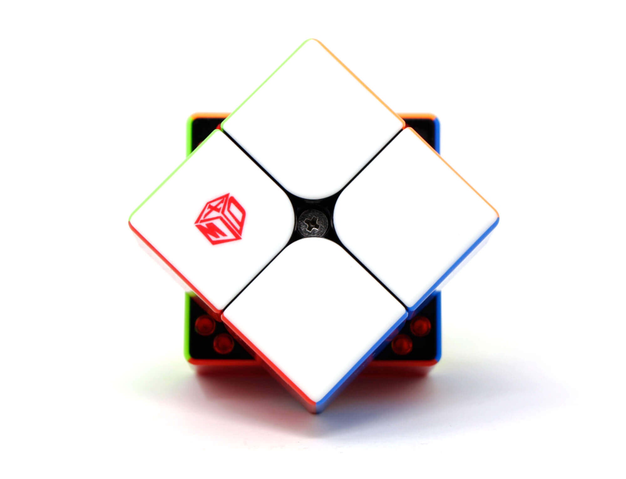 Cubo Mágico 2x2 X-Man Flare Magnético Stickerless QiYi