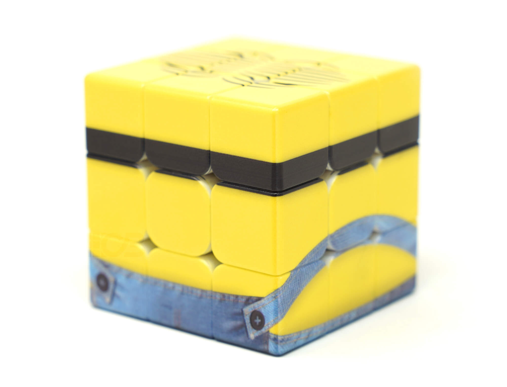 Embalagem do Cubo Mágico personalizado Minions Vinci Cube da Cuber Brasil