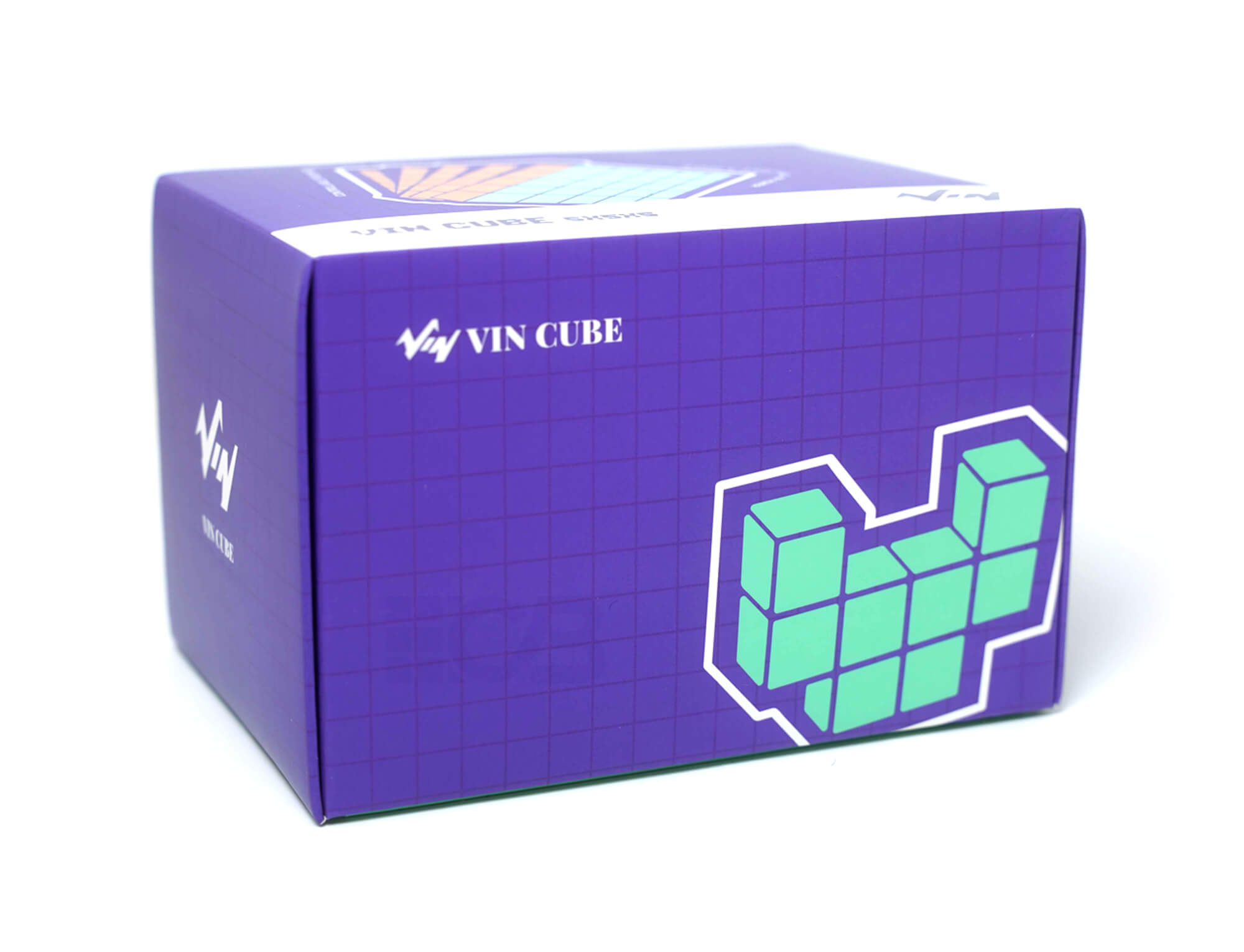 Cubo Mágico 5x5 Vin Cube — visão geral do cubo sobre superfície neutra