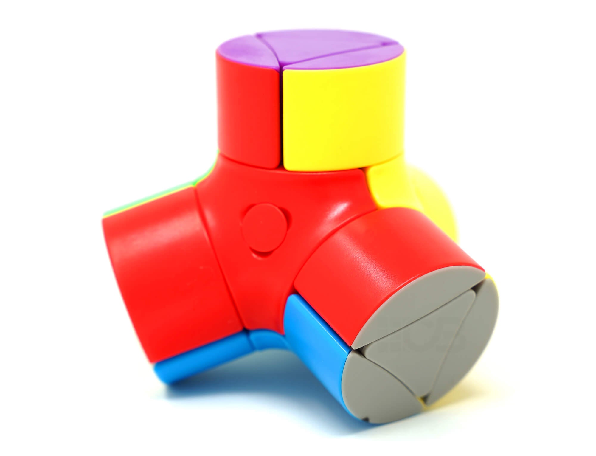 Q-Platypus SengSo vista superior com faces coloridas em destaque