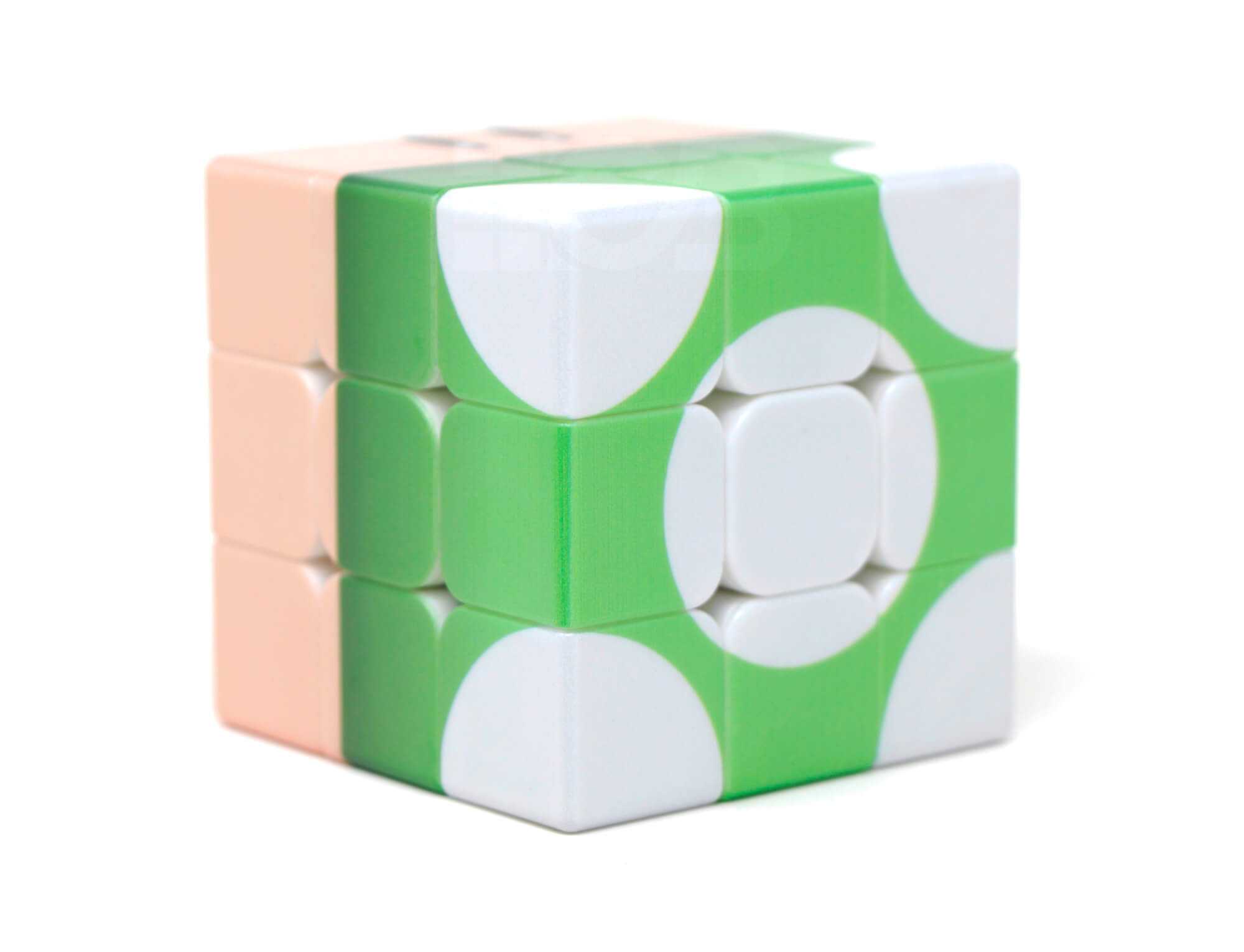 Cubo Mágico 3x3 personalizado Cogumelo do Mario — giro em ação mostrando fluidez