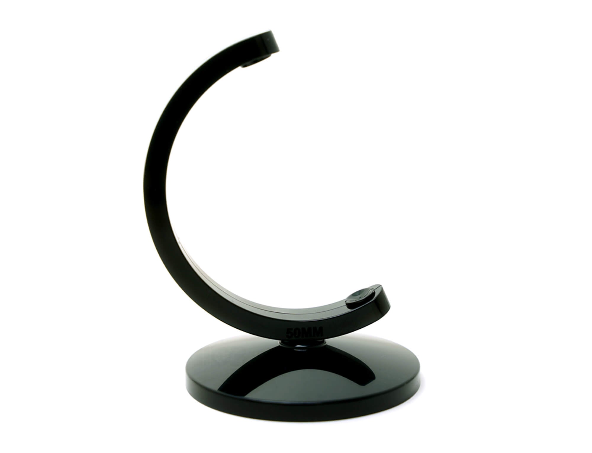 Base expositora globo 2x2 com cubo mágico posicionado para exibição