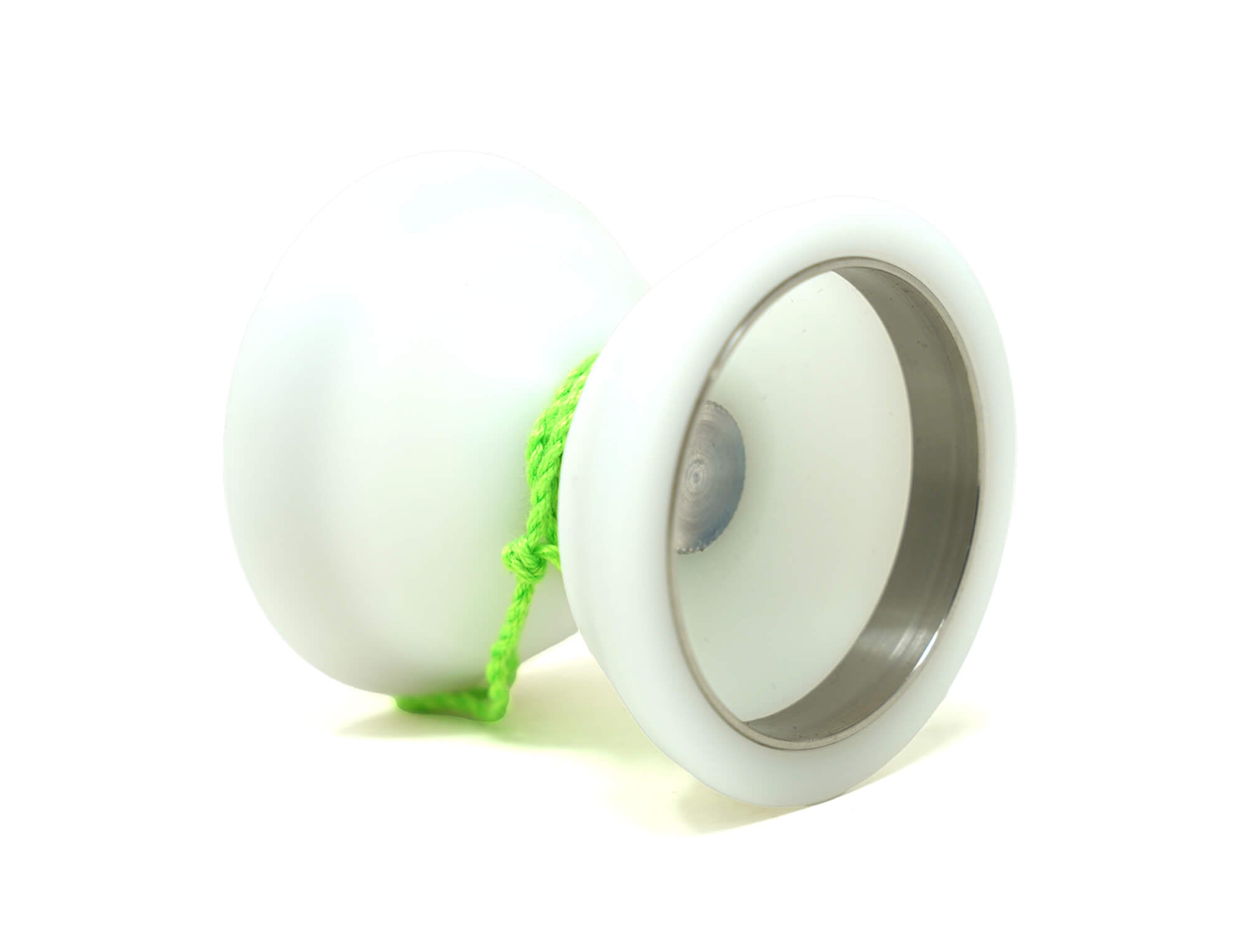 Ioiô F7SS 2023 branco da Yoyo Formula — vista frontal mostrando o corpo em liga de alumínio