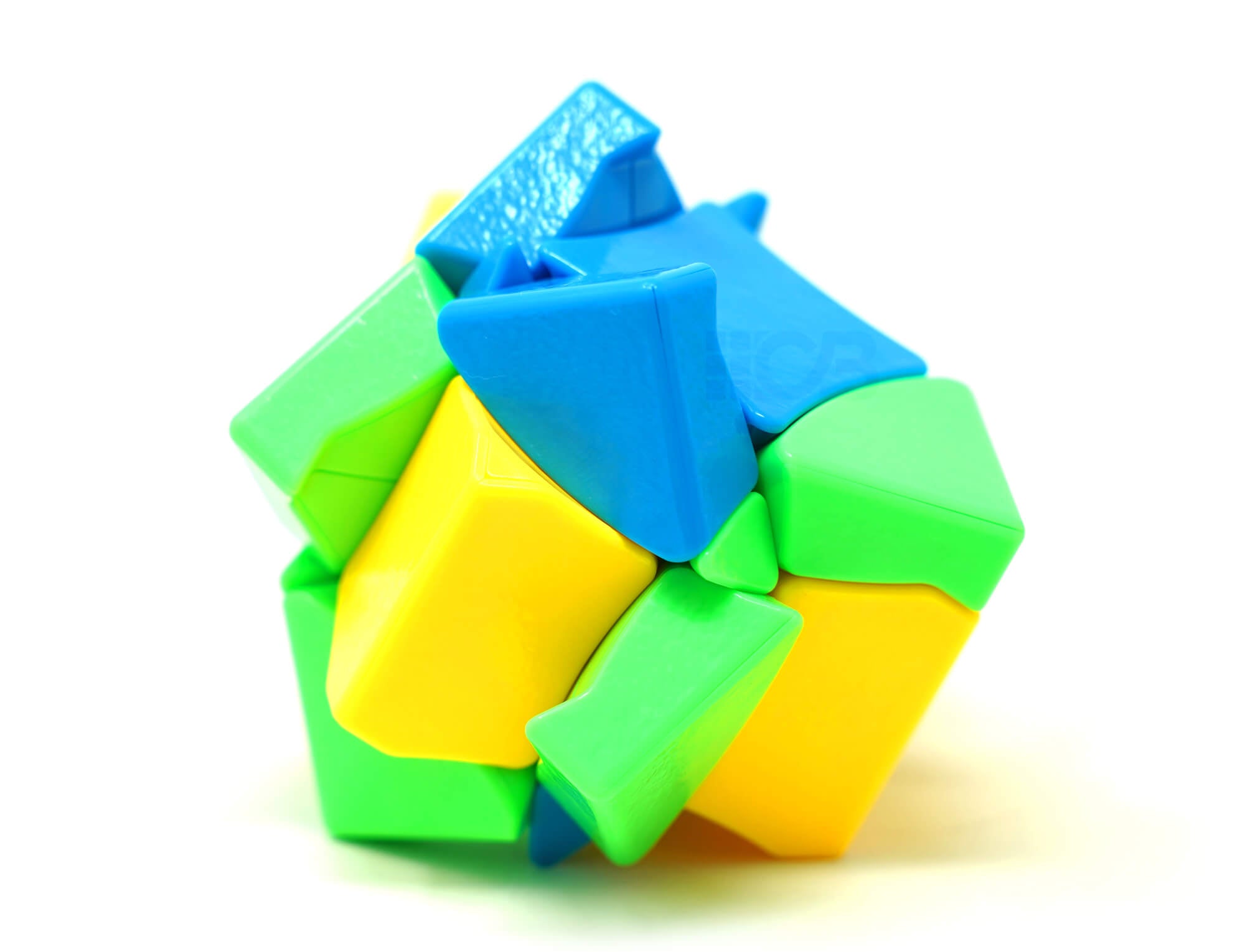 Phoenix SengSo cubo mágico shape mod — embalagem e cubo ao lado