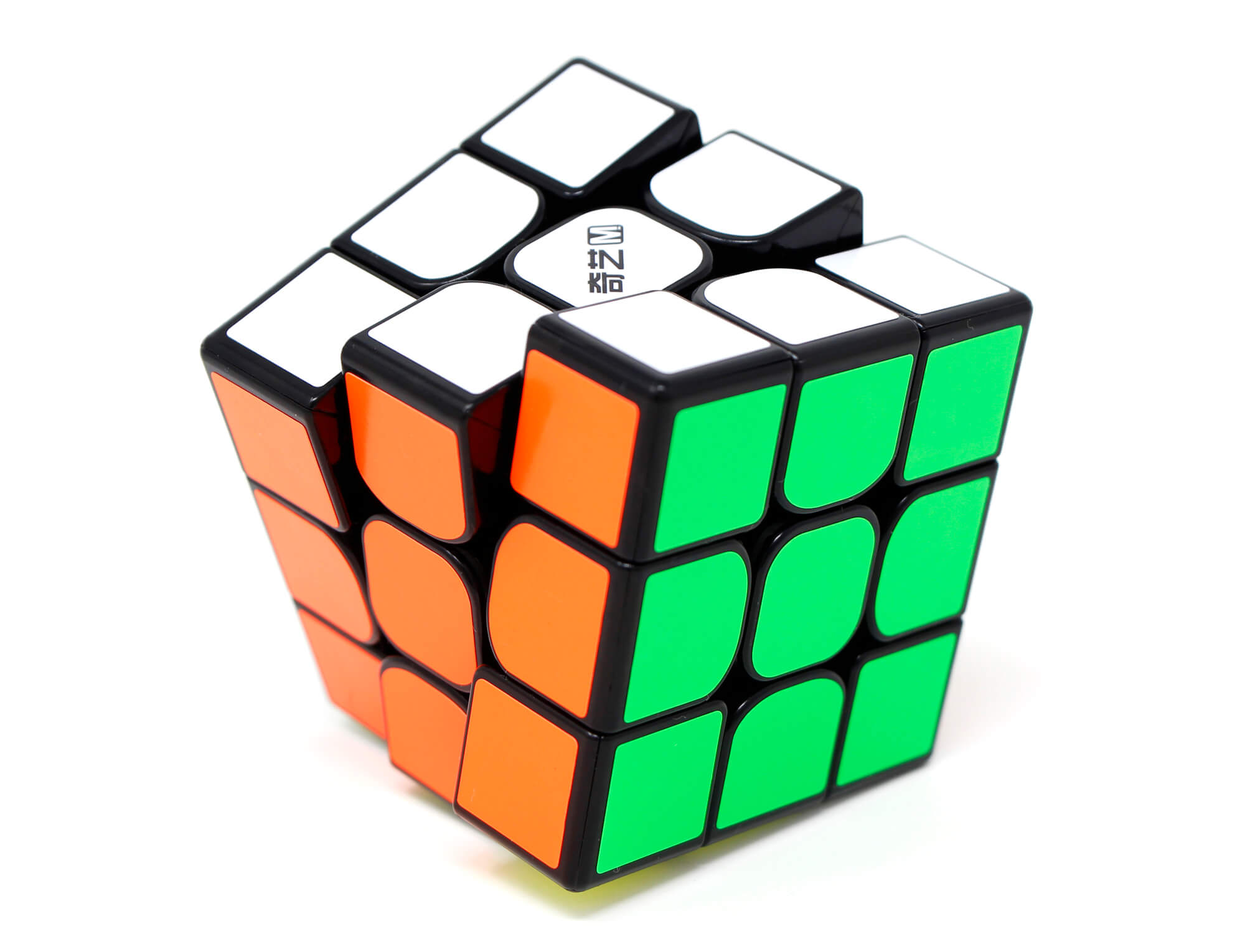 Cubo Mágico 4x4 MS QiYi magnético com acabamento stickerless colorido