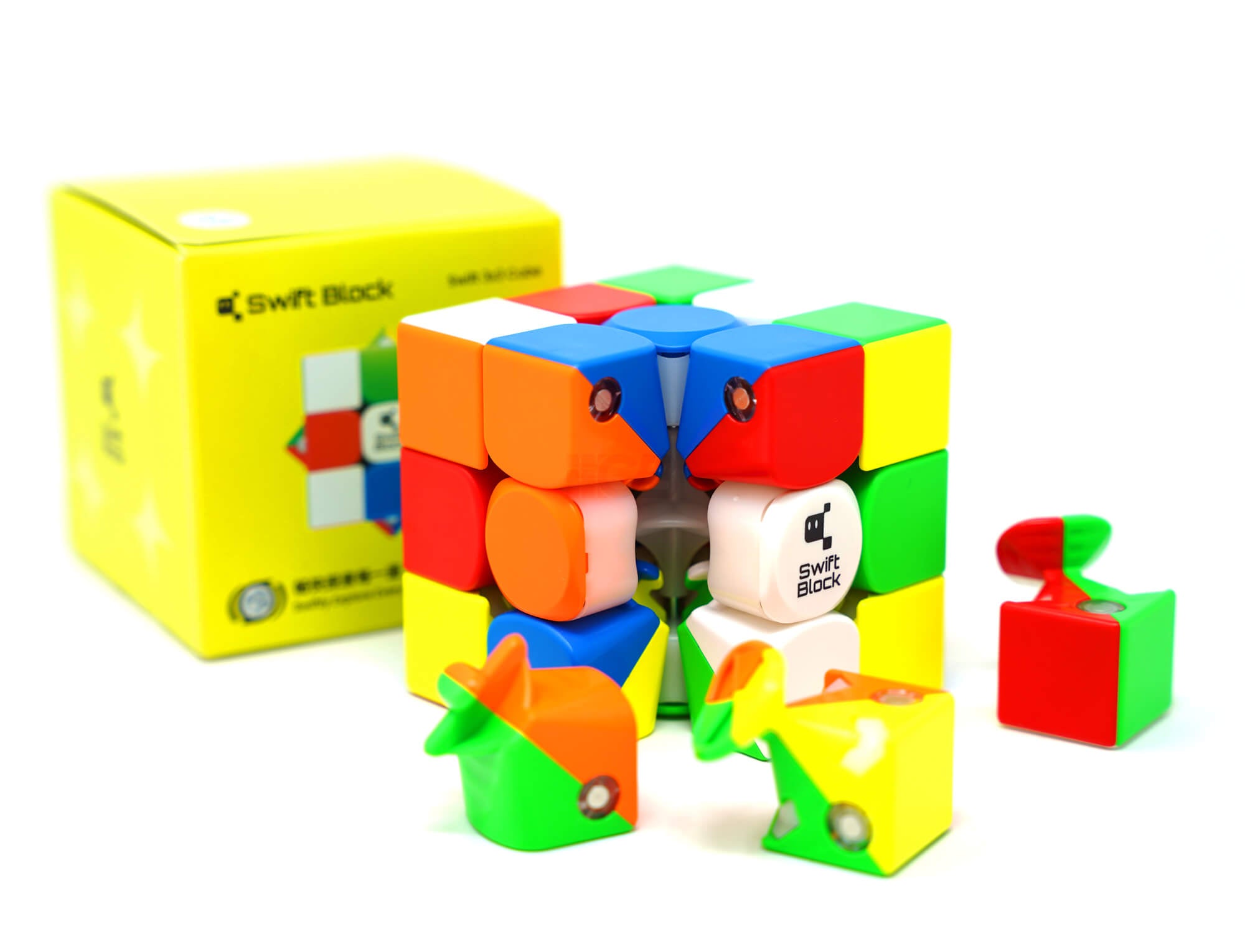 Cubo Mágico 3x3 Swift Block 355S Magnético GAN