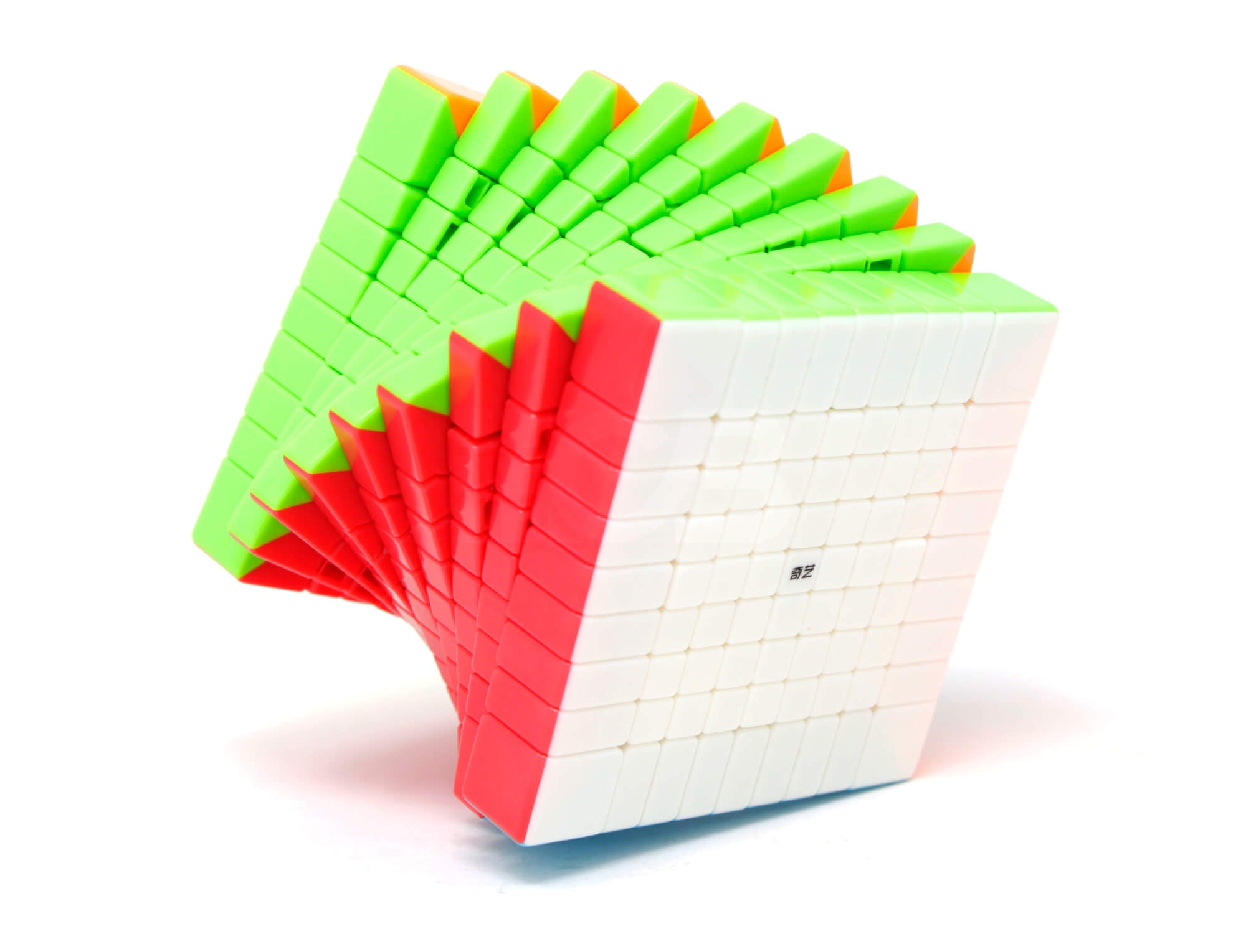 Embalagem do Cubo Mágico 9x9 QiYi com o produto ao lado