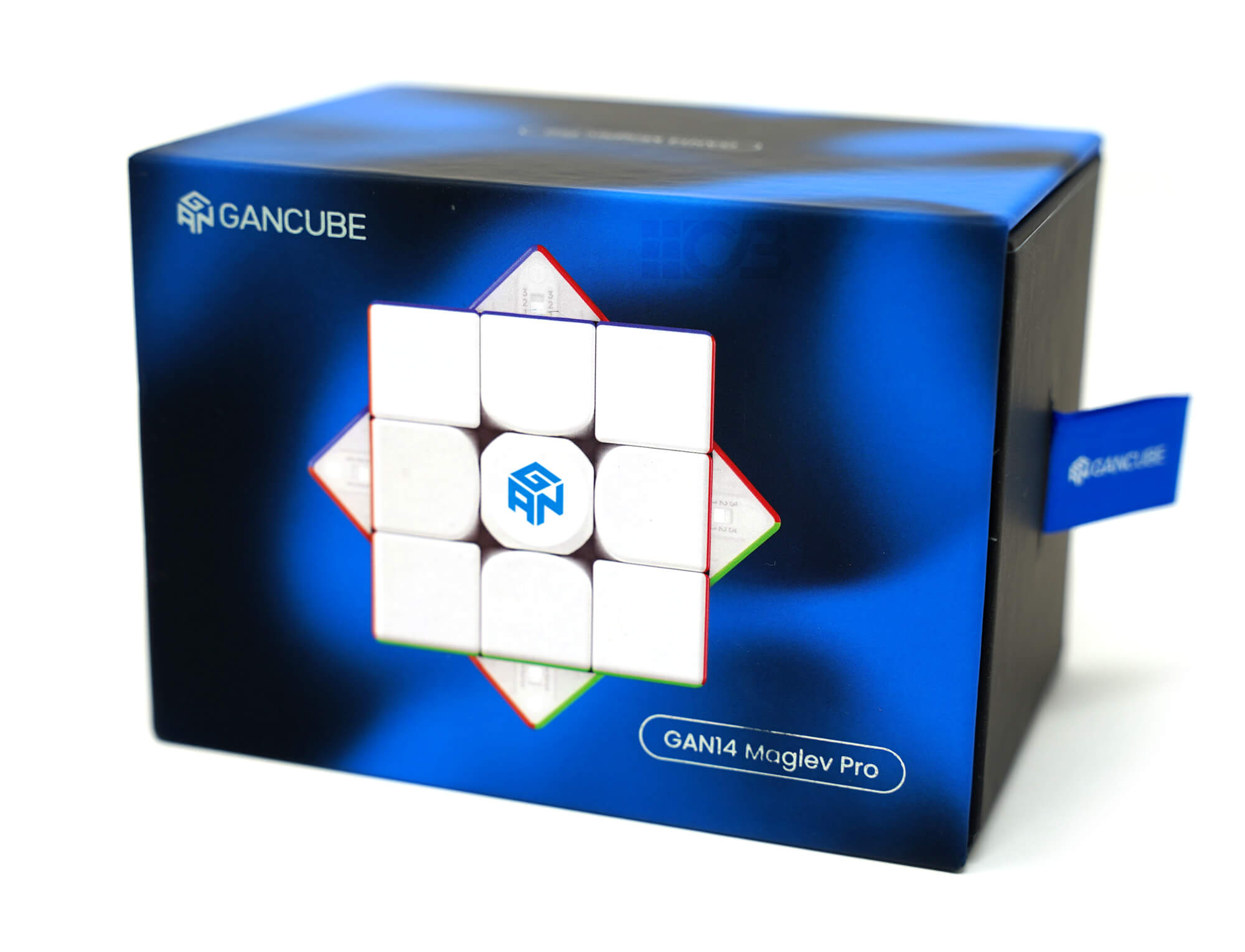 Cubo Mágico GAN 14 Pro MagLev Ball Core UV stickerless — vista frontal