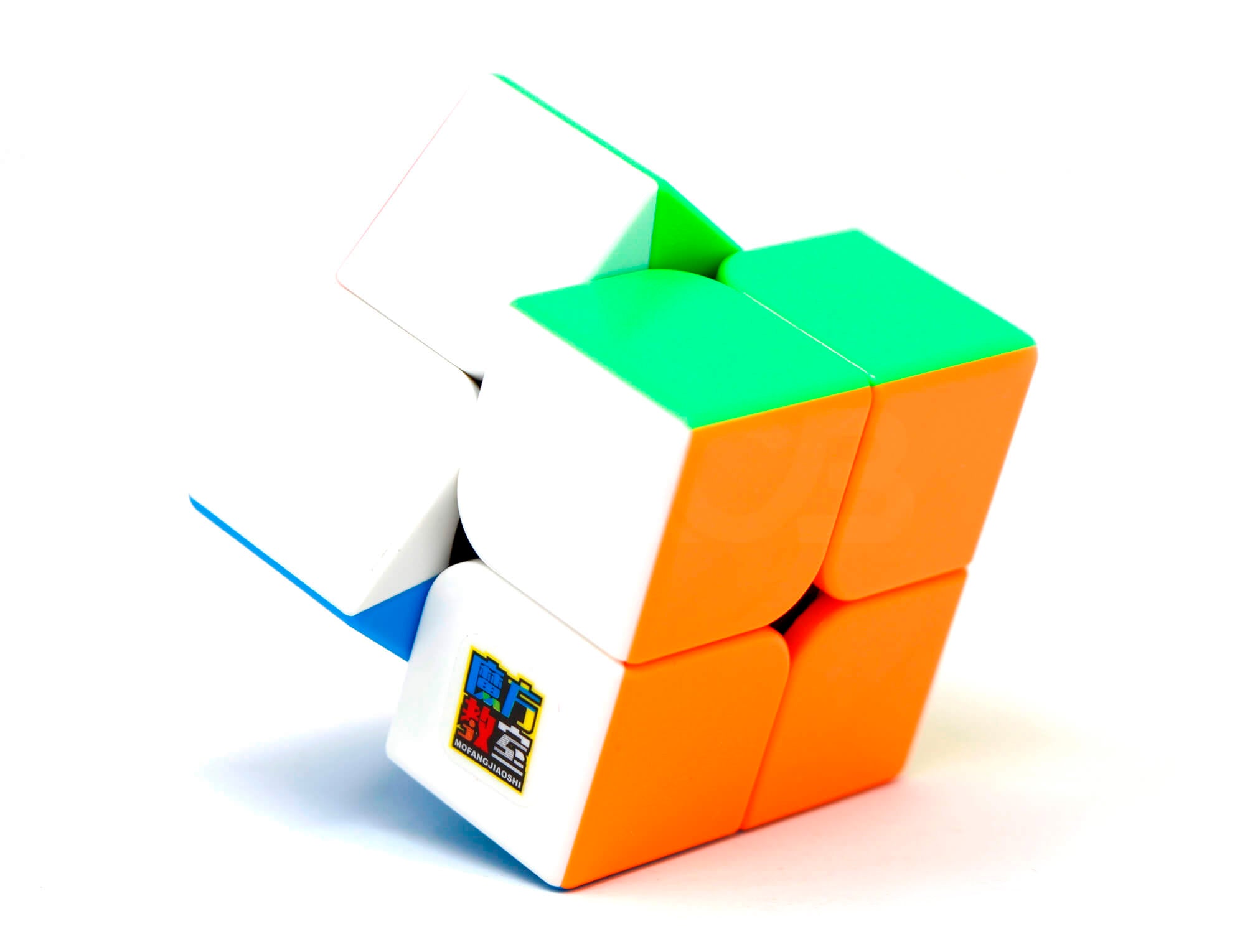 Embalagem do Cubo Mágico 2x2 MoYu Meilong Stickerless
