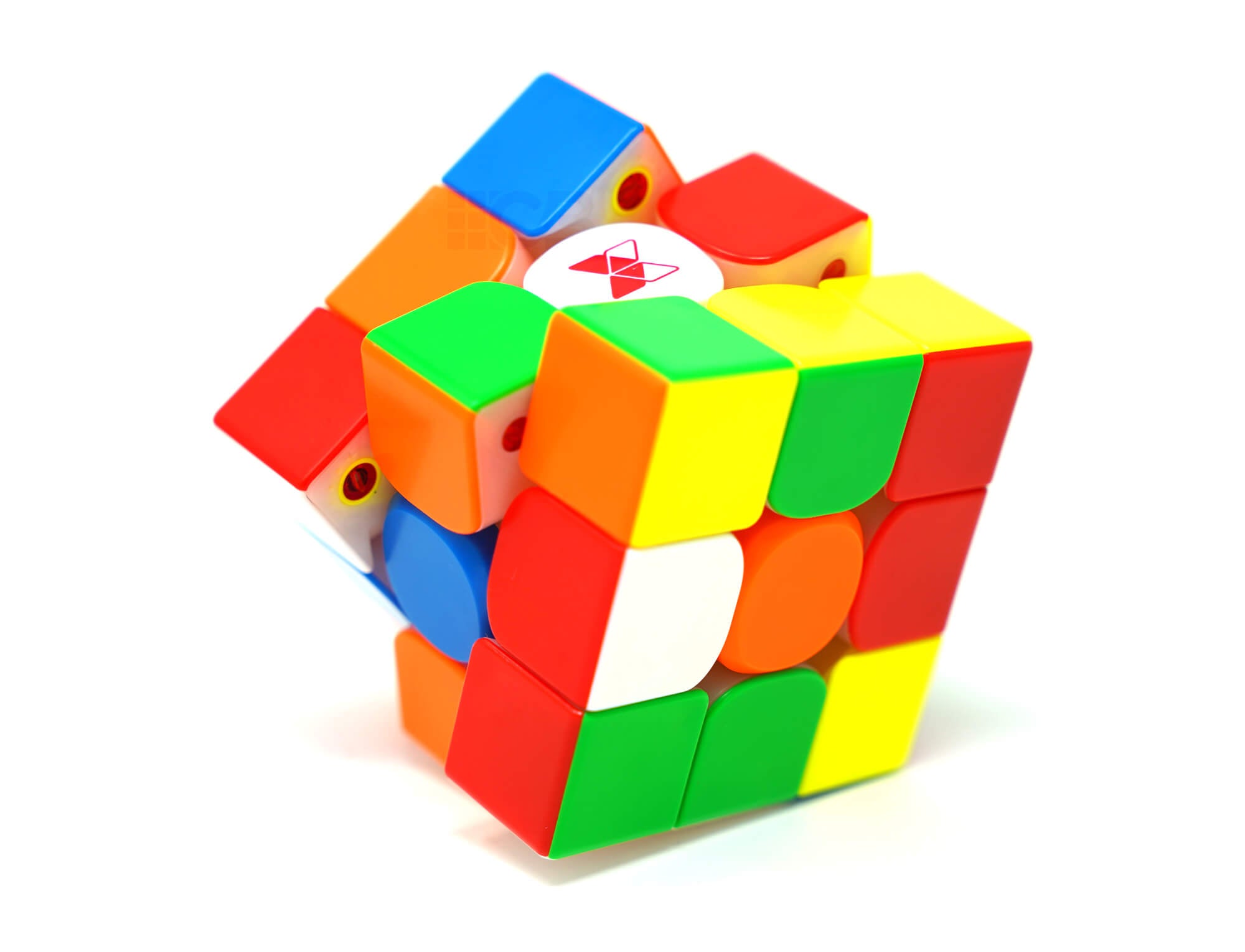 Cubo Mágico QiYi X-Man Tornado V4 Magnético Flagship — vista frontal stickerless