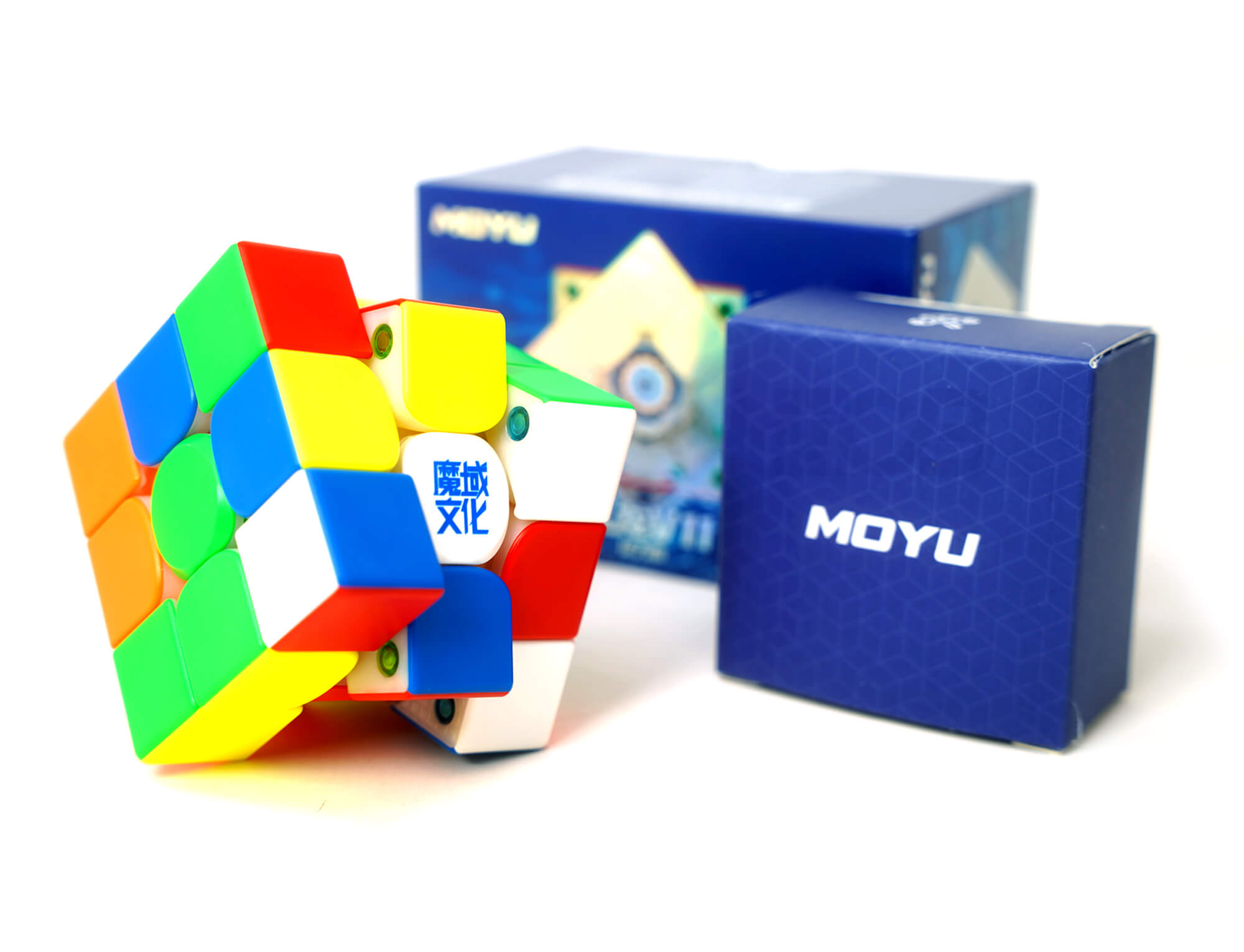 Cubo Mágico MoYu WRM V11 Magnético 3x3 stickerless — vista frontal