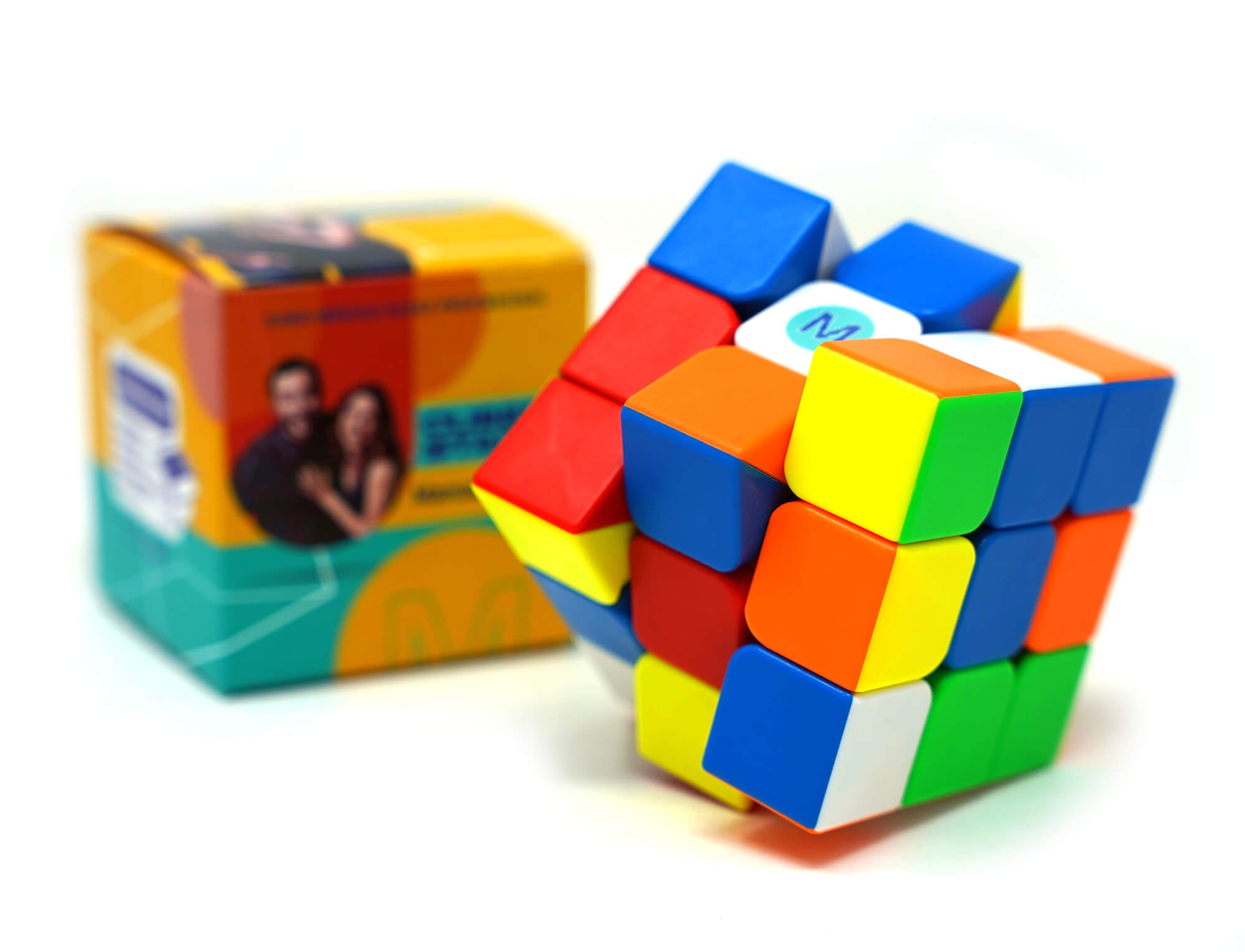 Embalagem do Cubo Mágico 3x3 Manual do Mundo Cuber Pro