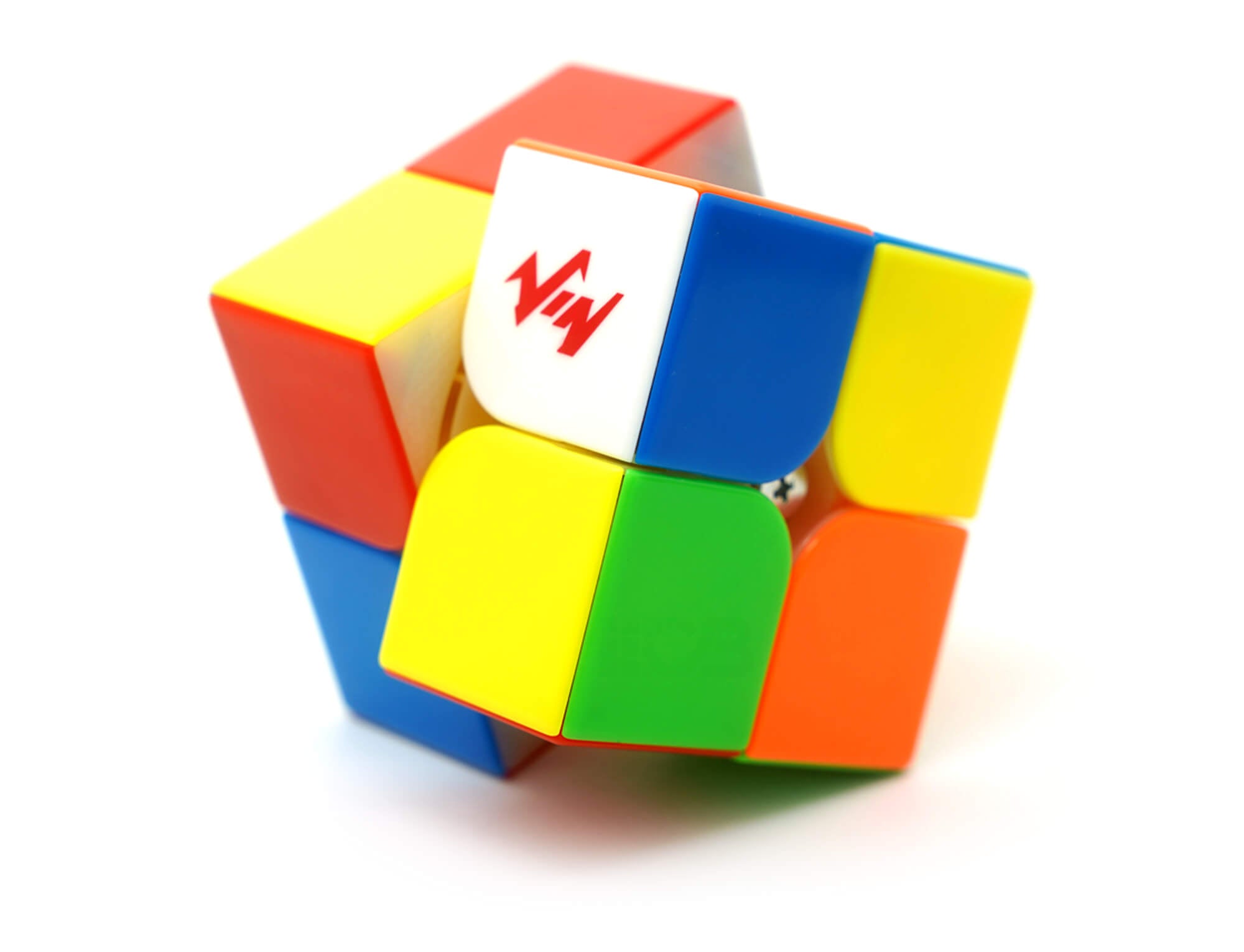 Cubo Mágico 2x2 Vinci Cube Ball Core — ângulo lateral mostrando as camadas