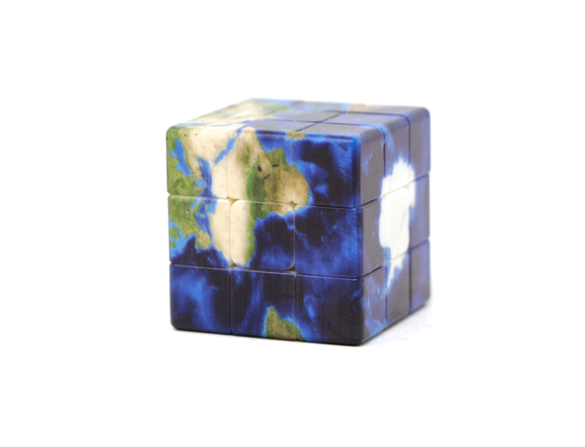 Mini Cubo Planet na embalagem original — vista da caixa para transporte e presente