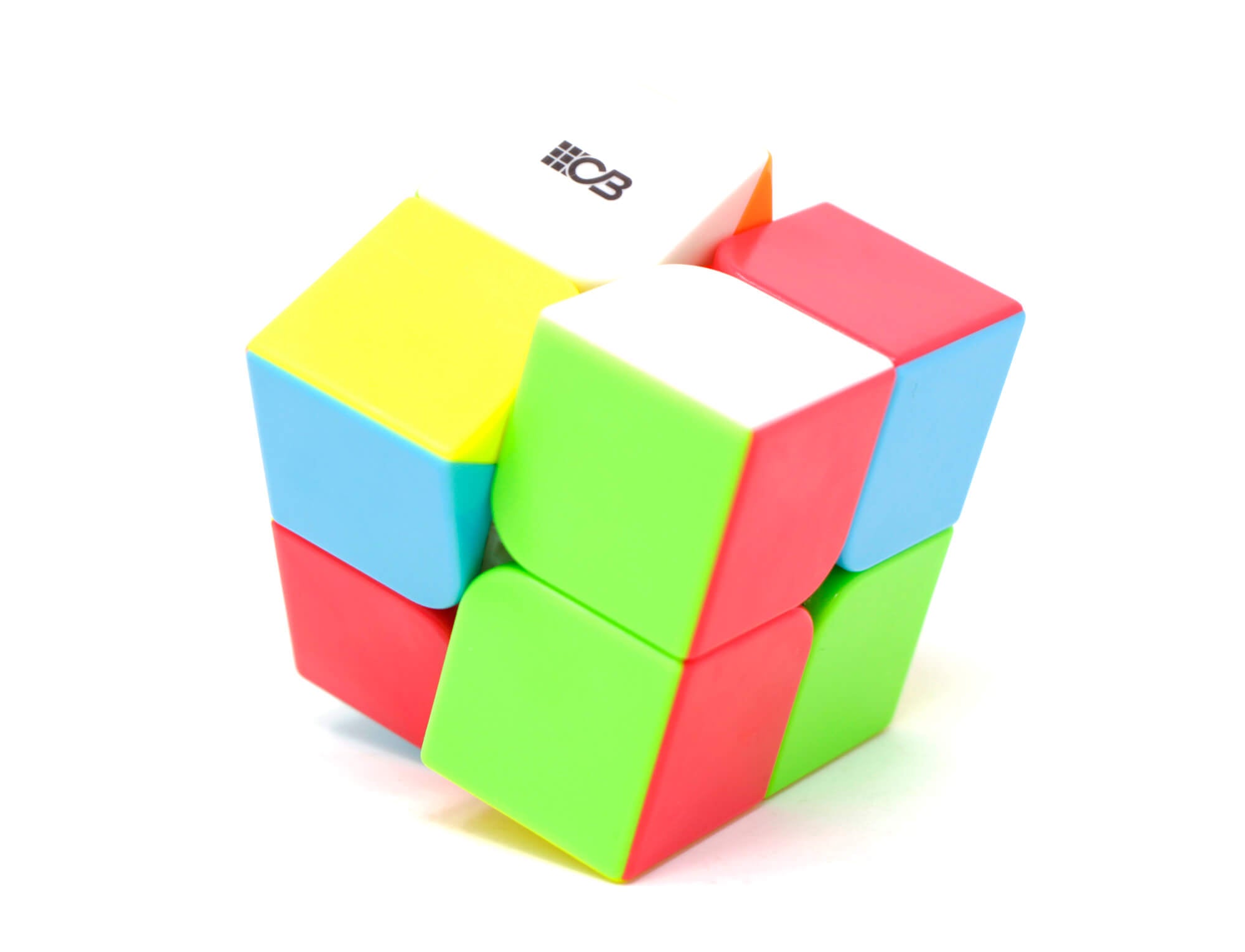 Kit Cuber Pro com Cubo Mágico 2x2 e acessórios inclusos na embalagem