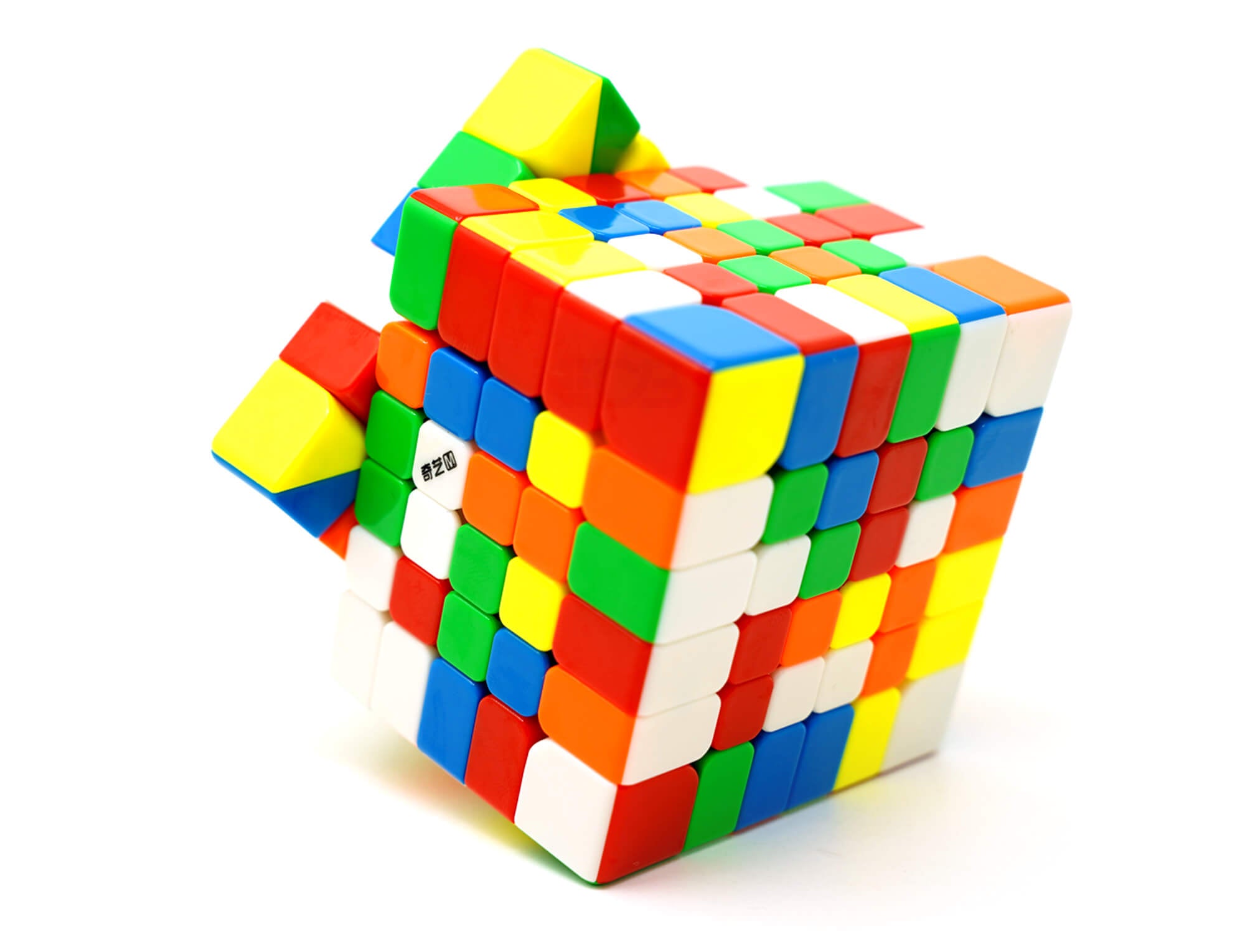 Cubo Mágico 6x6 QiYi Warrior Stickerless Magnético UV — vista frontal