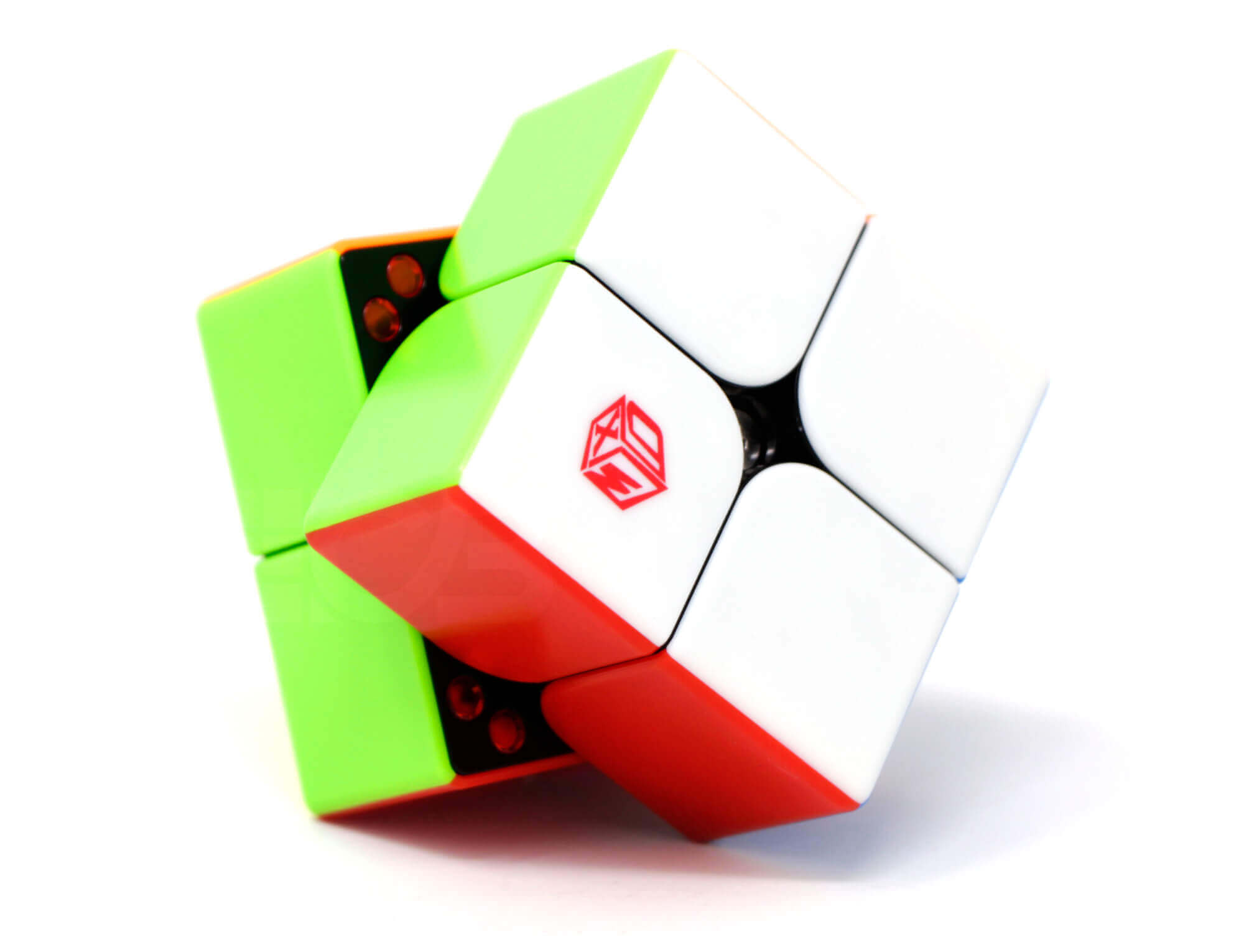 Cubo Mágico 2x2 X-Man Flare Magnético Stickerless QiYi