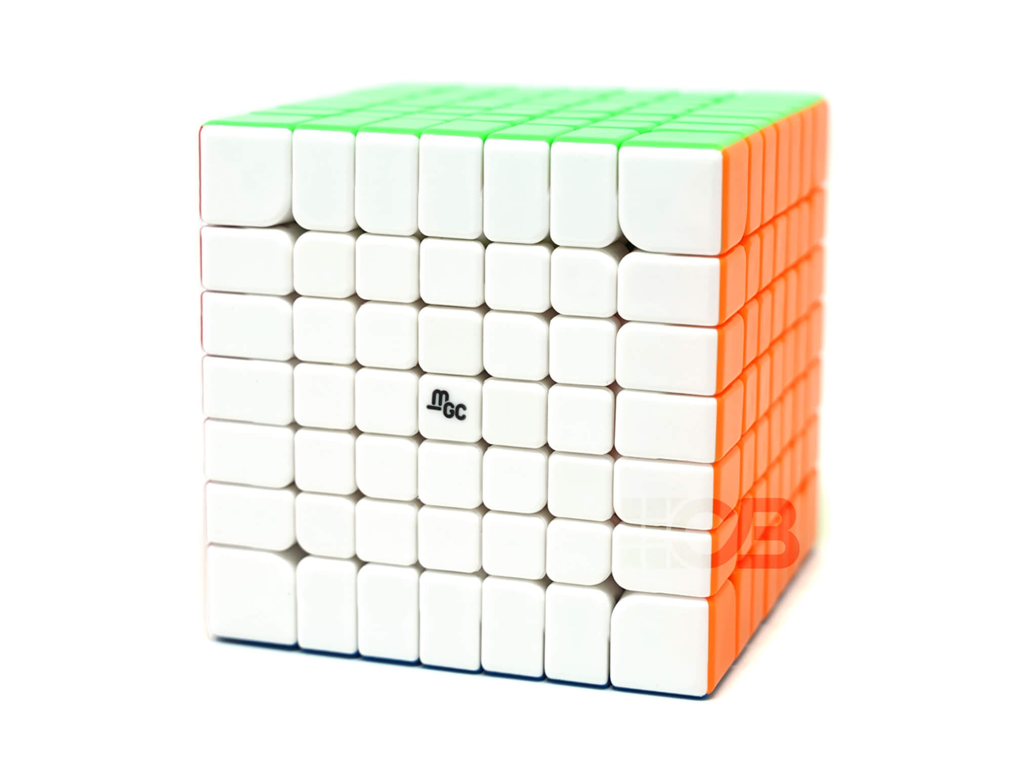 Detalhe das camadas centrais do Cubo Mágico 7x7 MGC YJ