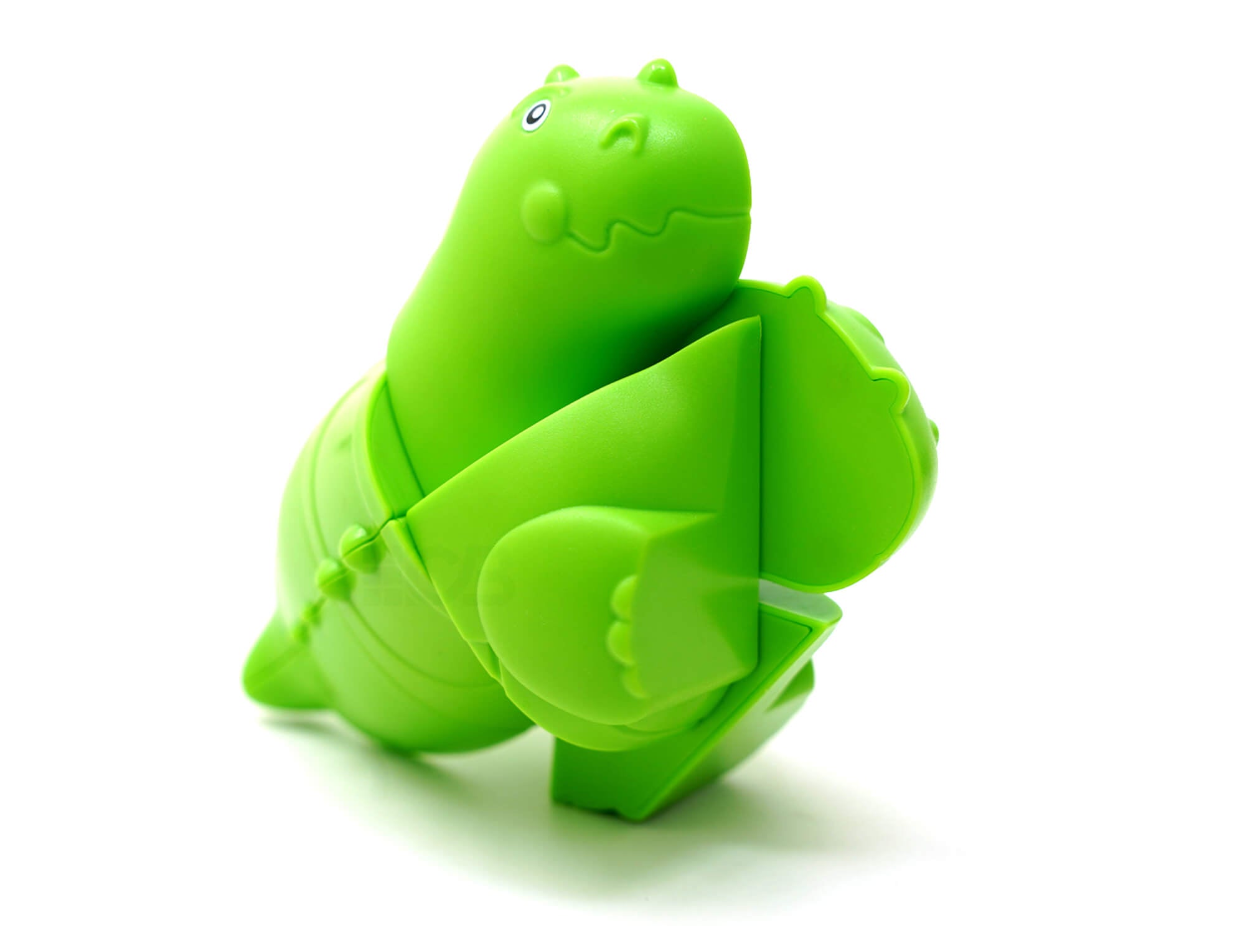 Cubo Mágico 2x2x3 Dino Cube T-Rex Fanxin — vista lateral mostrando o design temático