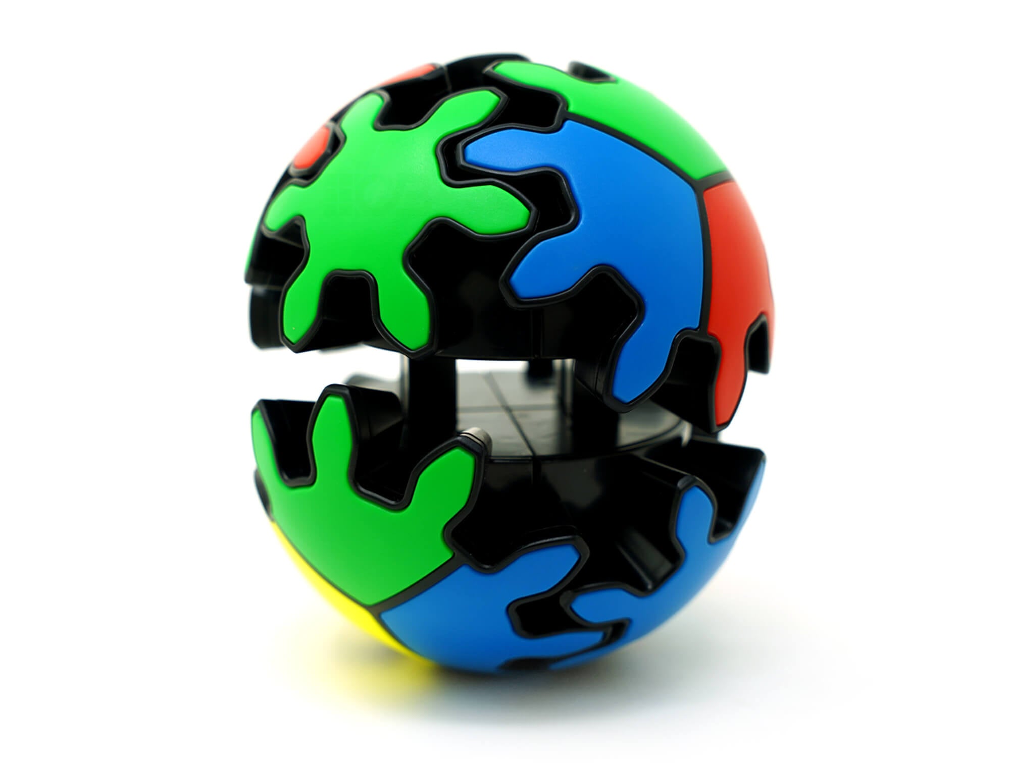 Gear Shift Ball QiYi — detalhe das engrenagens em movimento durante o giro