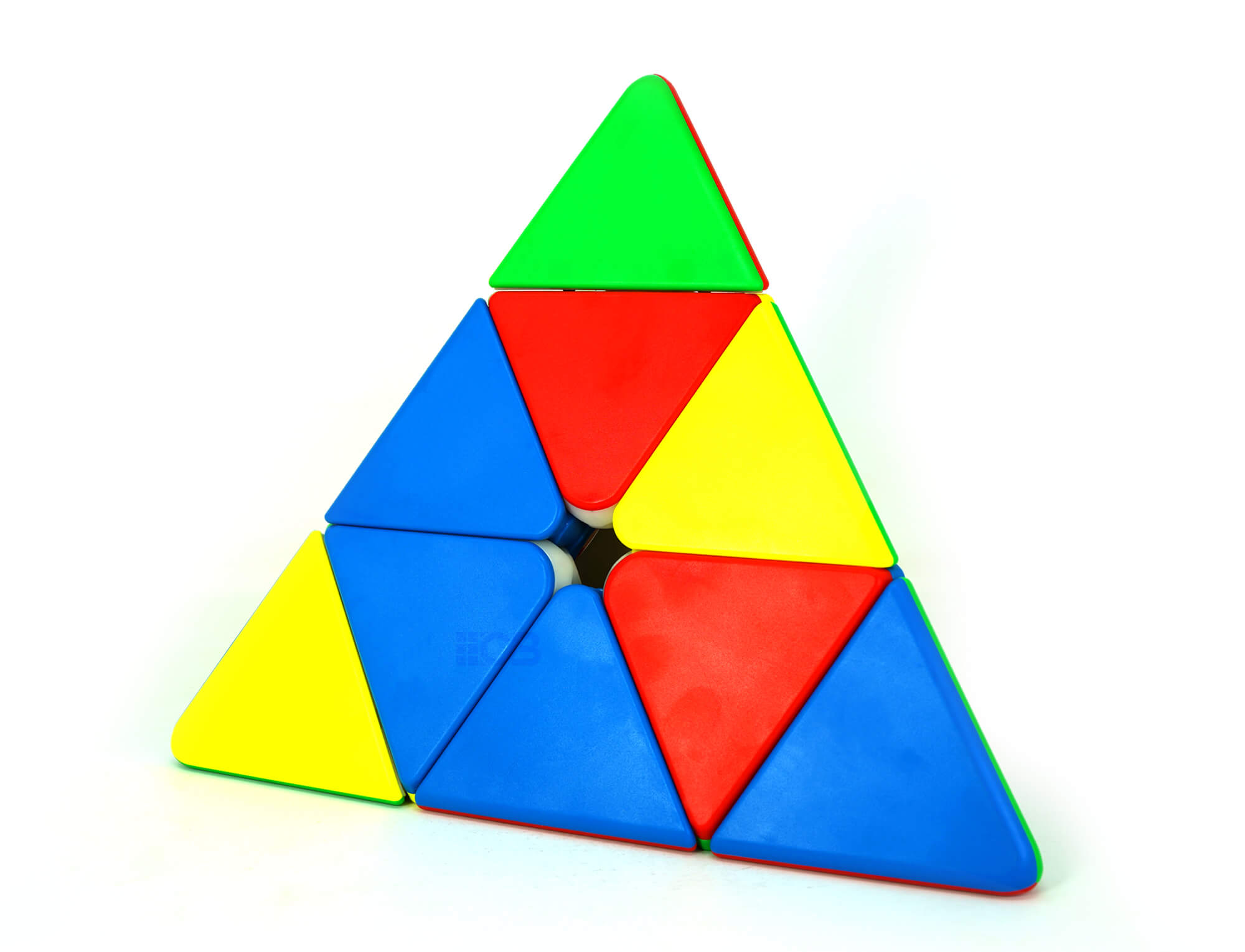 Embalagem do Pyraminx QiYi Qiming Plus com o produto ao lado