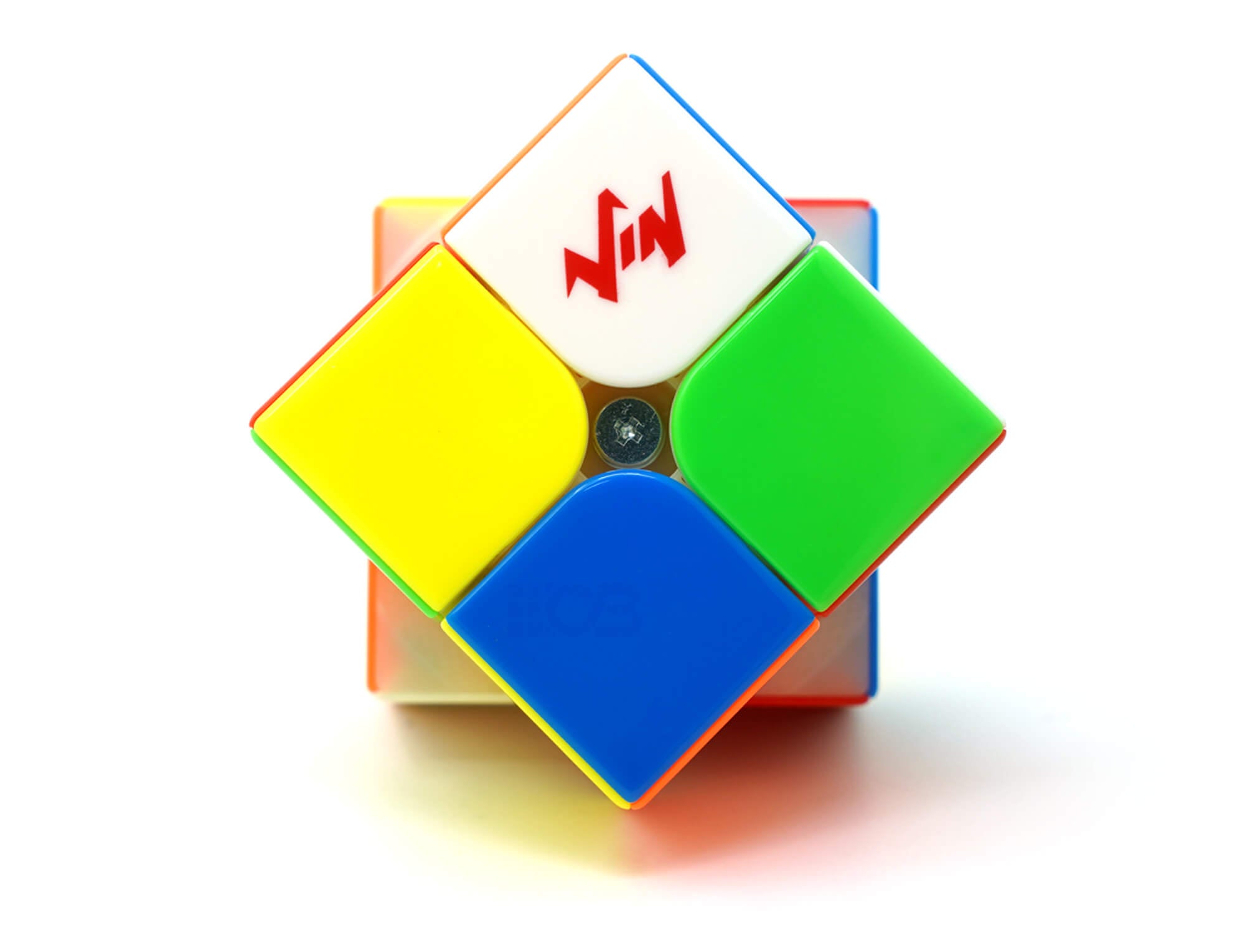 Cubo Mágico 2x2 Vinci Cube Ball Core Magnético — vista superior