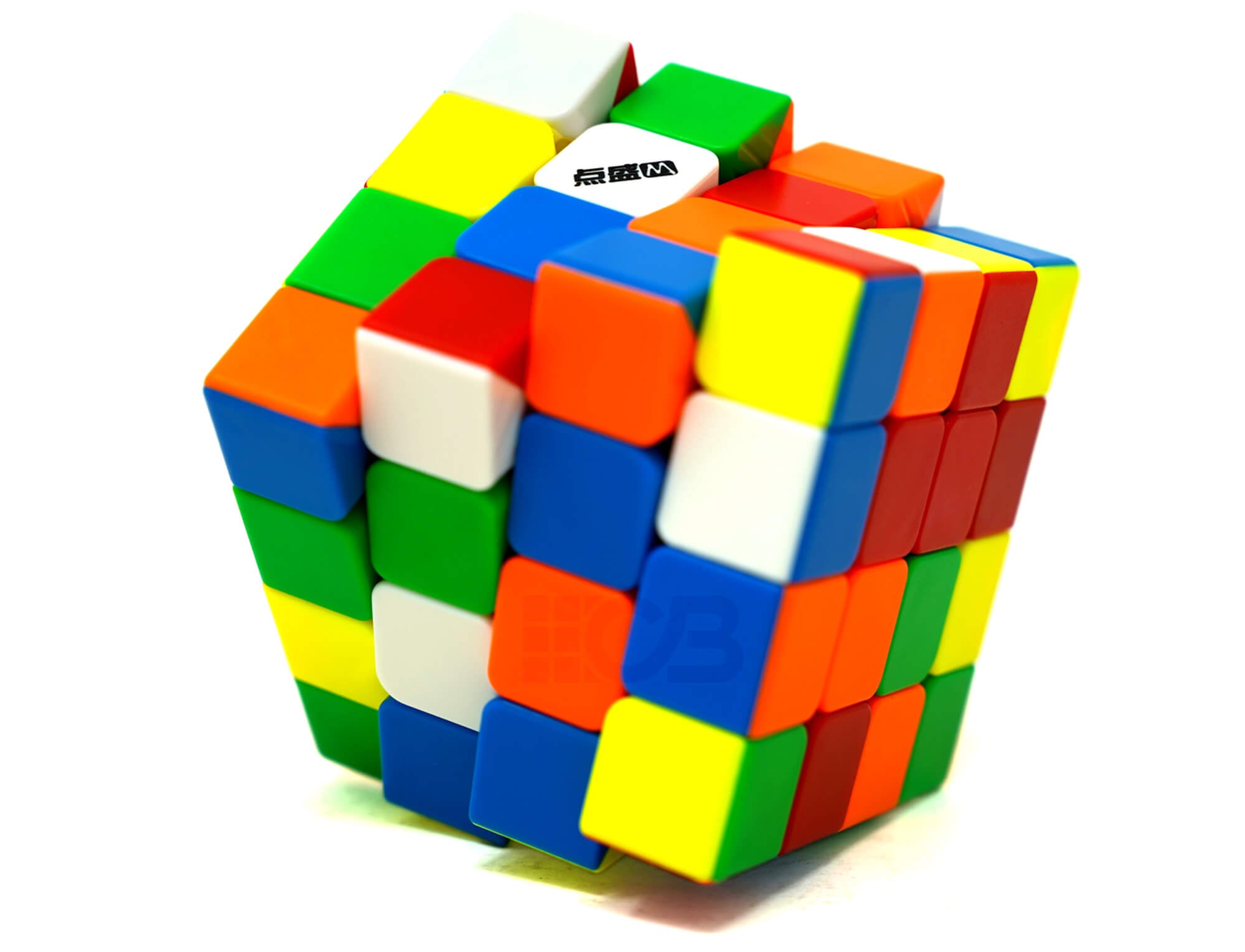 Cubo Mágico 4x4 Diansheng Solar System Magnético stickerless — vista frontal mostrando as seis faces coloridas