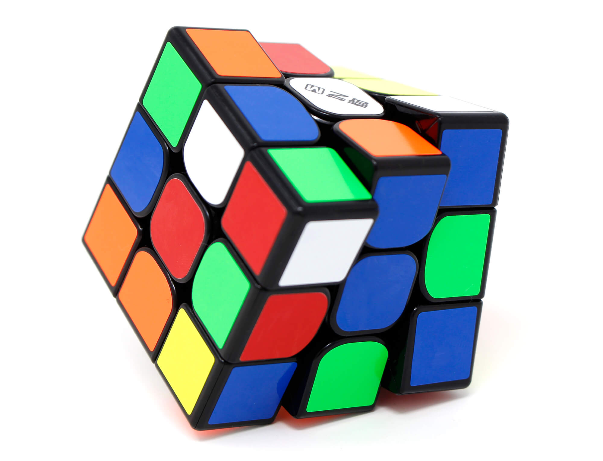 Comparação de tamanho entre os cubos 2x2, 3x3, 4x4 e 5x5 da linha MS QiYi