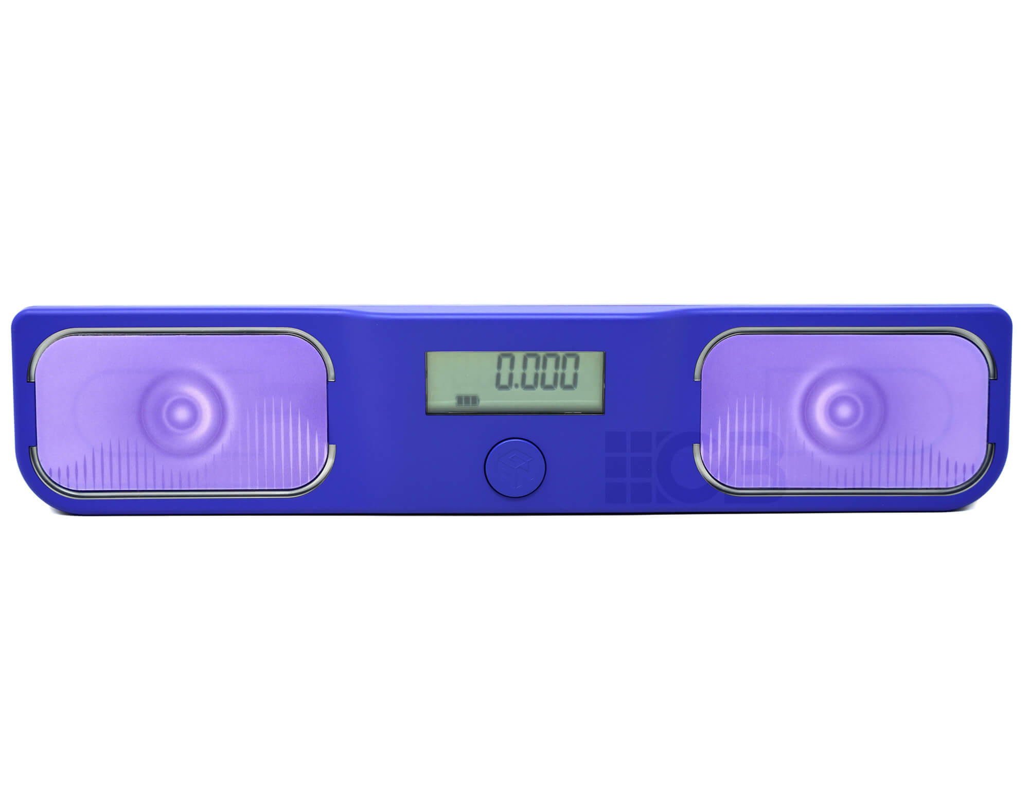 Cronômetro Timer GAN Halo Standard roxo visto de frente sobre fundo branco