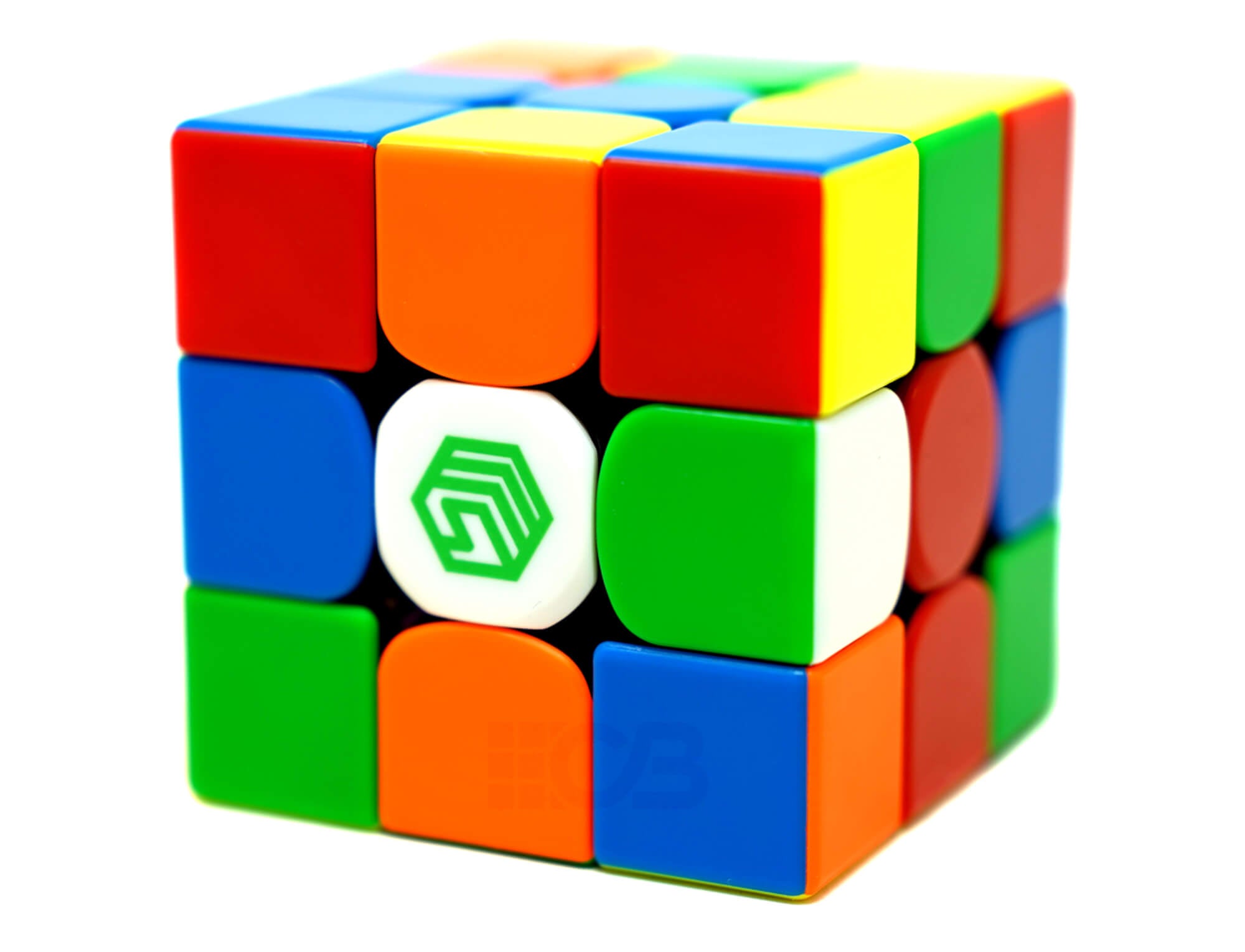 Cubo Mágico MSCube MS-3R desmontado ou em ângulo alternativo destacando a estrutura magnética
