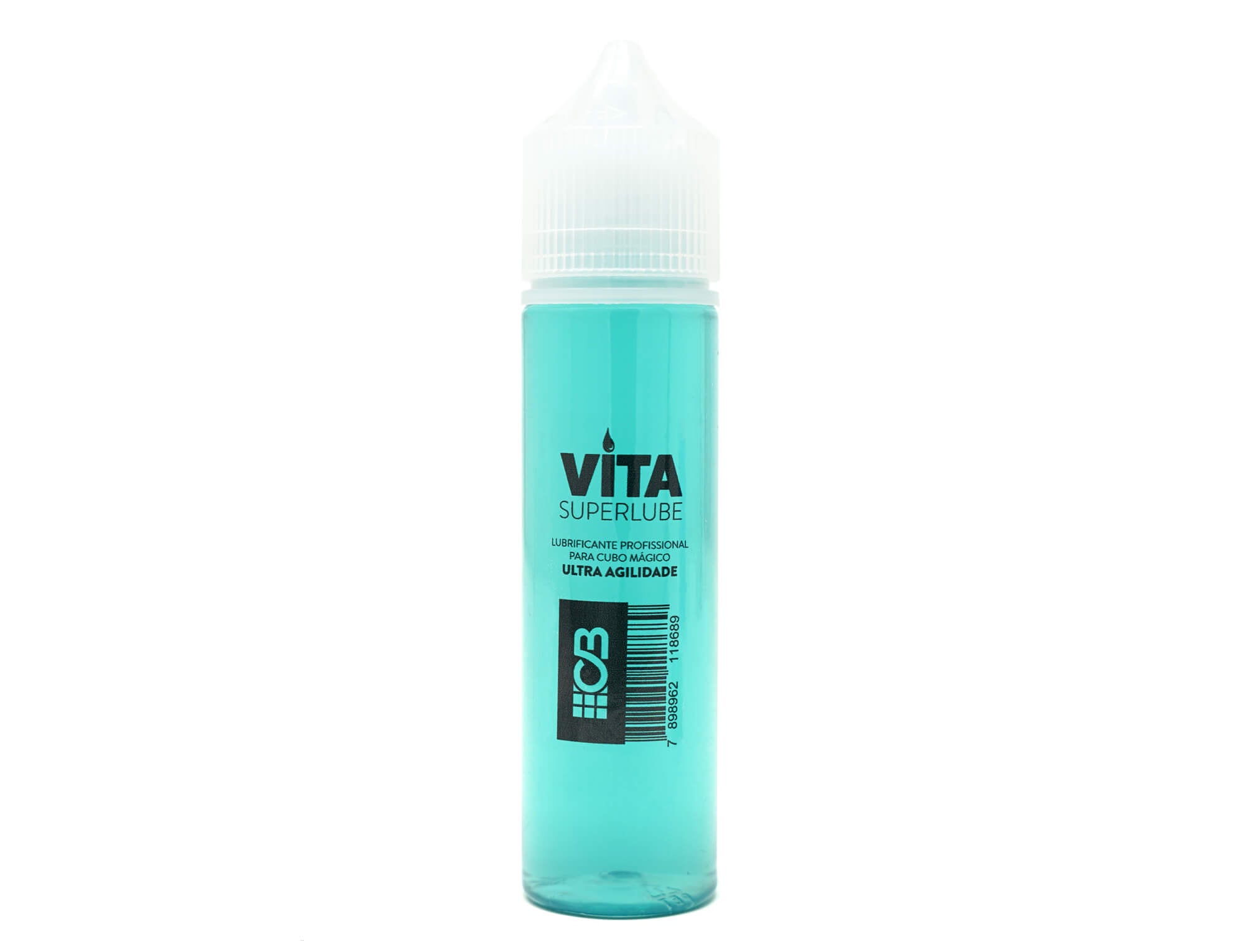 Frasco de 60 ml do lubrificante Vita Cuber Pro para Cubo Mágico, à base de água