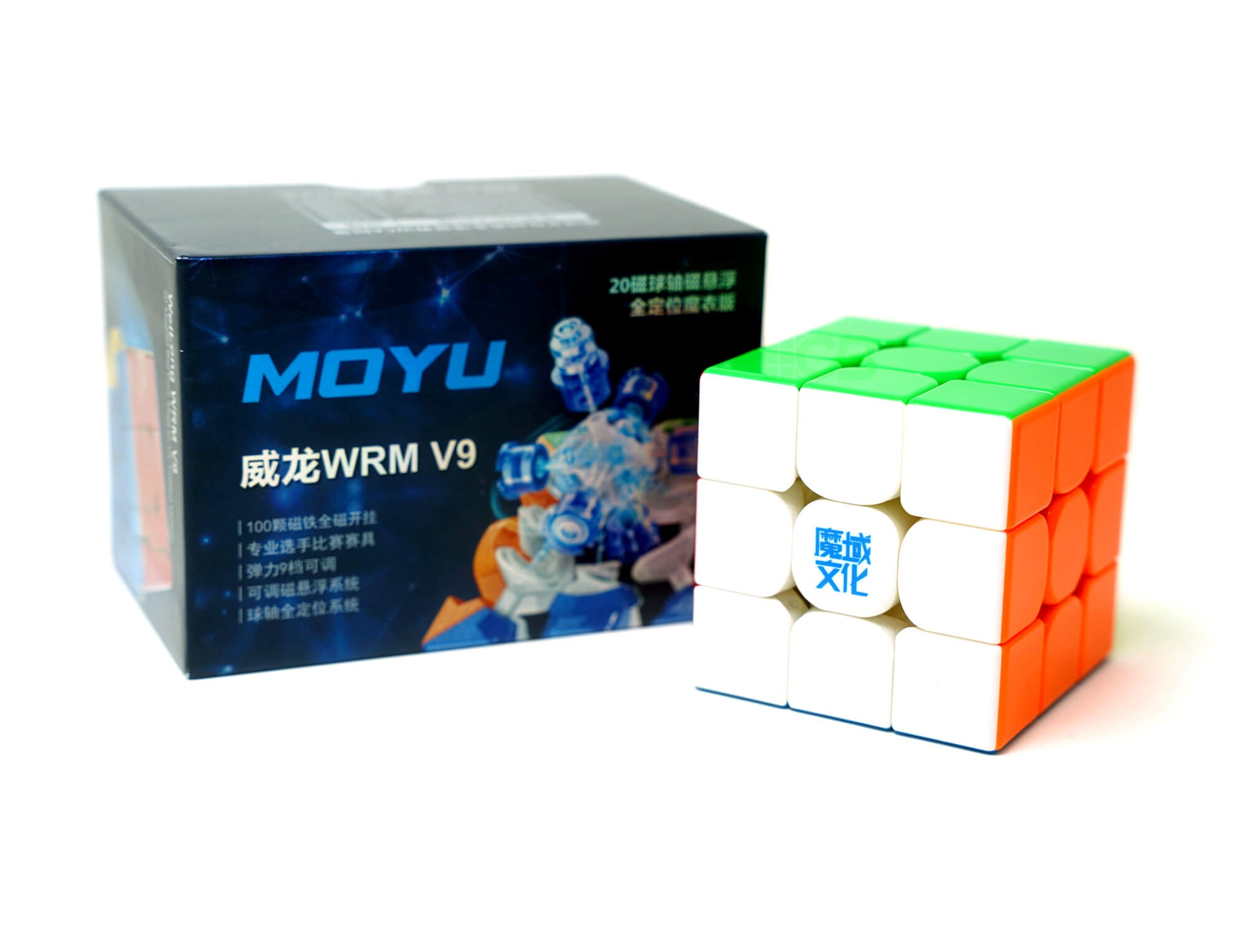Detalhe das peças stickerless do Weilong WRM V9 com acabamento UV Coated