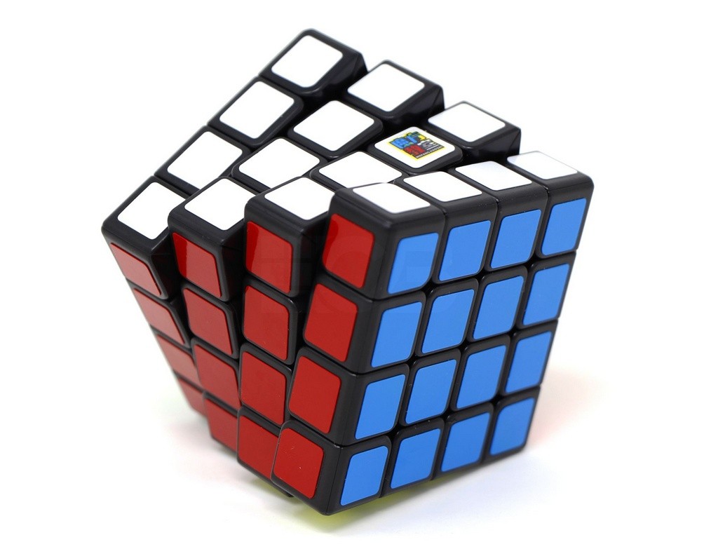 Cubo Mágico 4x4 MoYu Meilong — detalhe da estrutura interna e mecanismo