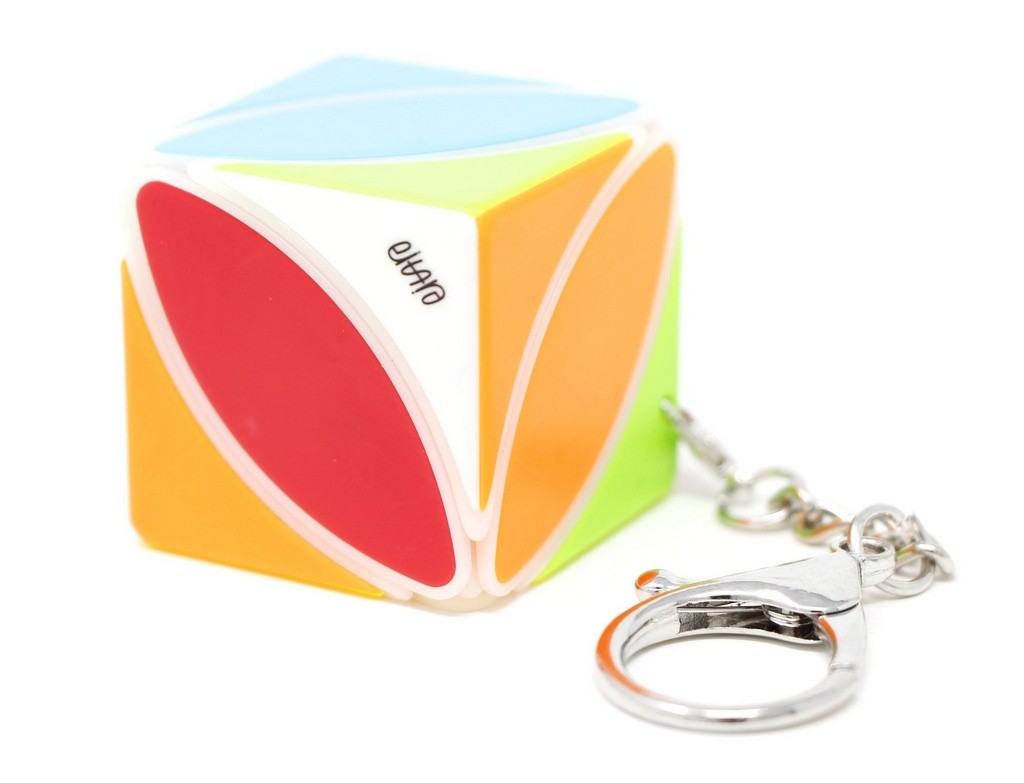 Ivy Cube chaveiro QiYi com argola metálica para prender nas chaves
