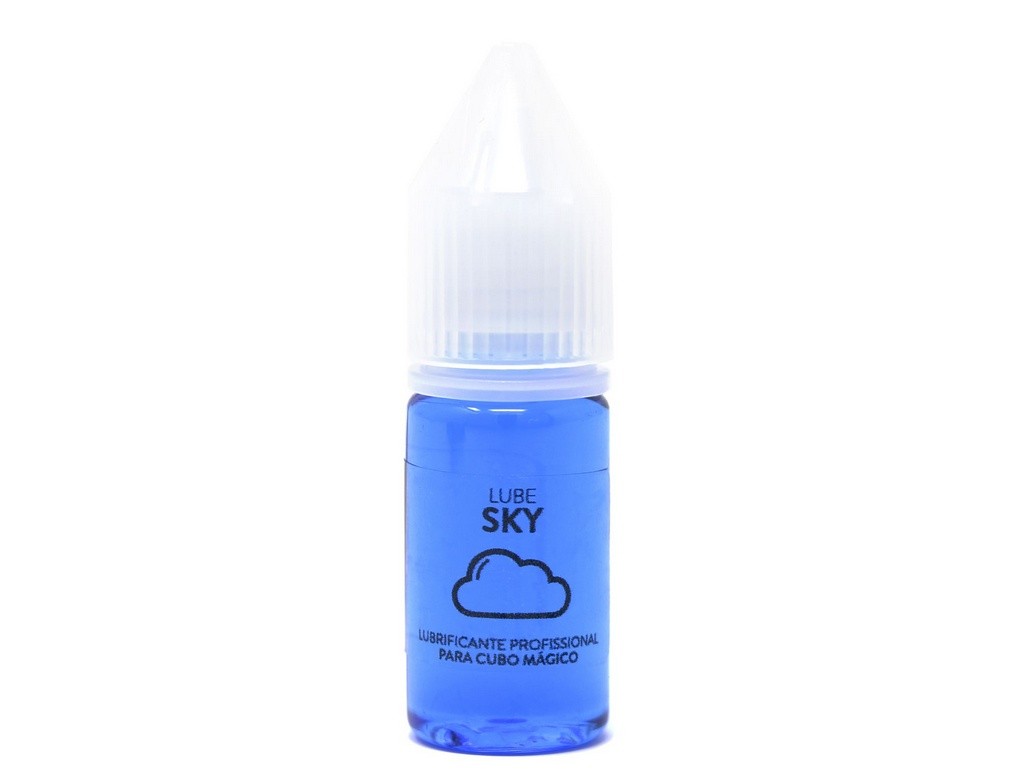 Frasco do lubrificante Sky Cuber Pro para partes externas de Cubo Mágico