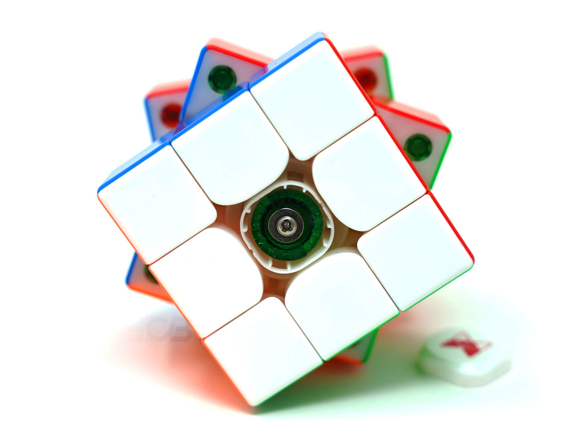 Cubo Mágico 3x3 X-Man XT3 V1 Magnético QiYi stickerless — vista frontal