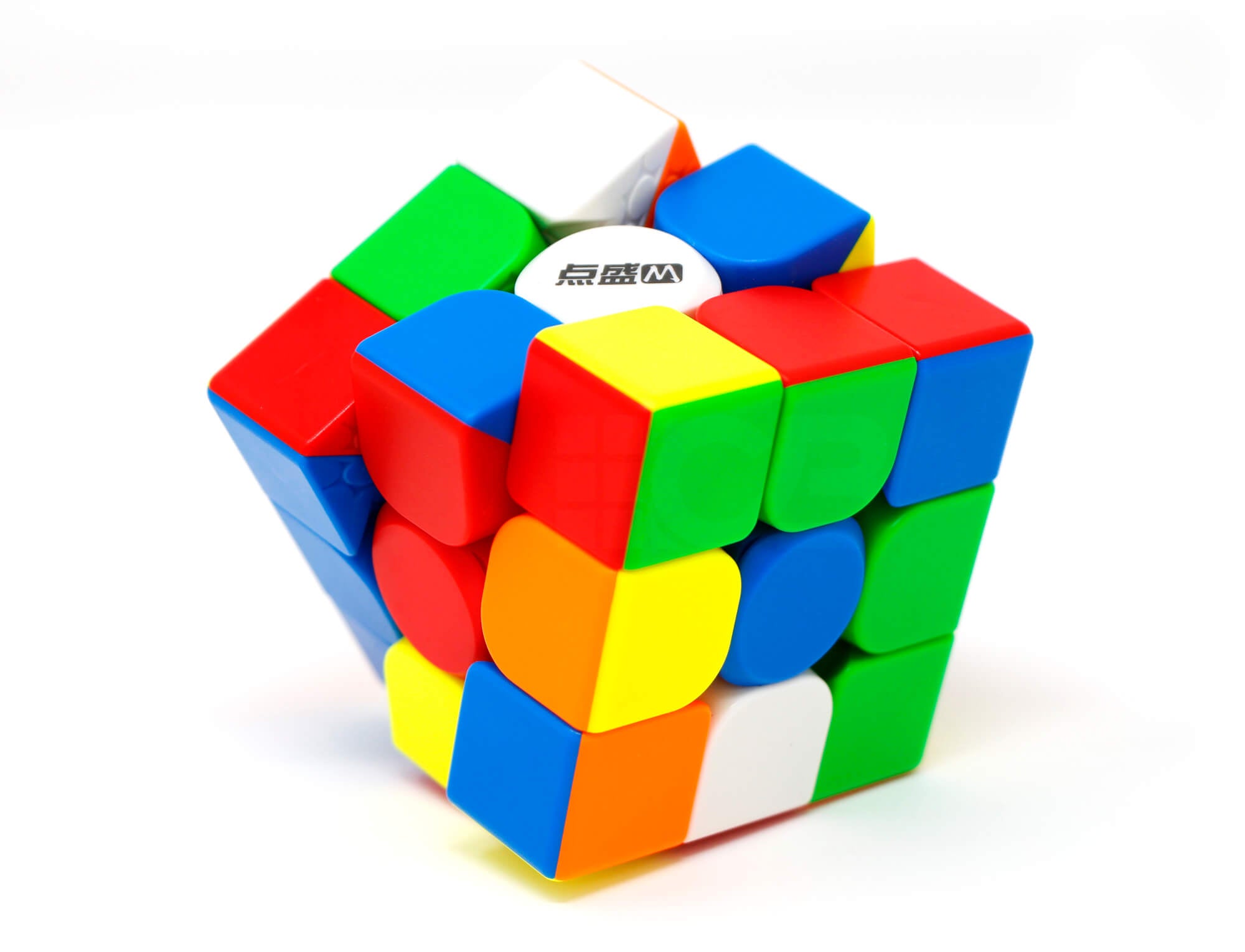 Cubo Mágico 3x3 Diansheng Solar System Magnético stickerless — vista frontal