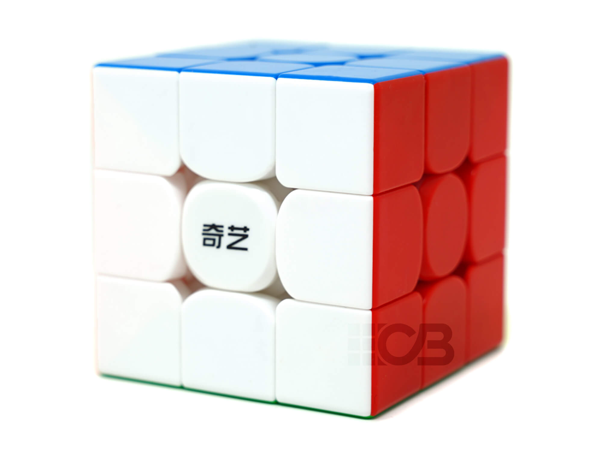 Cubo Mágico 3x3 QiYi Black Mamba V3 — ângulo lateral mostrando as camadas e acabamento