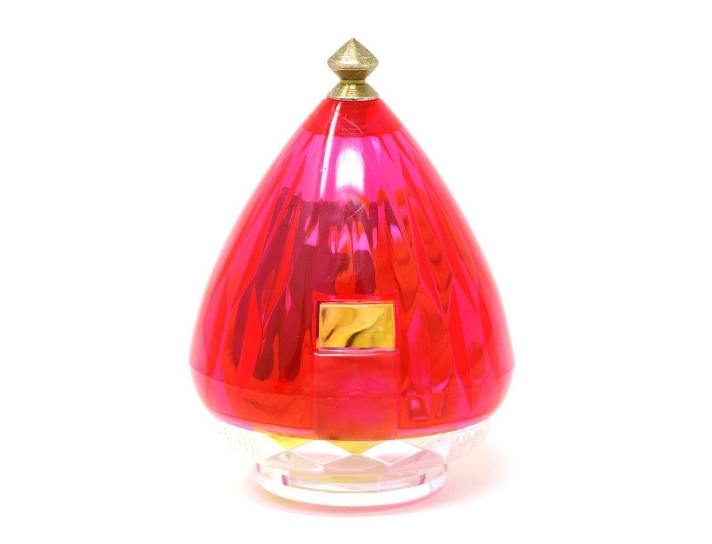 Detalhe do Pião Fênix Diamante Rosa com corda de poliéster incluída