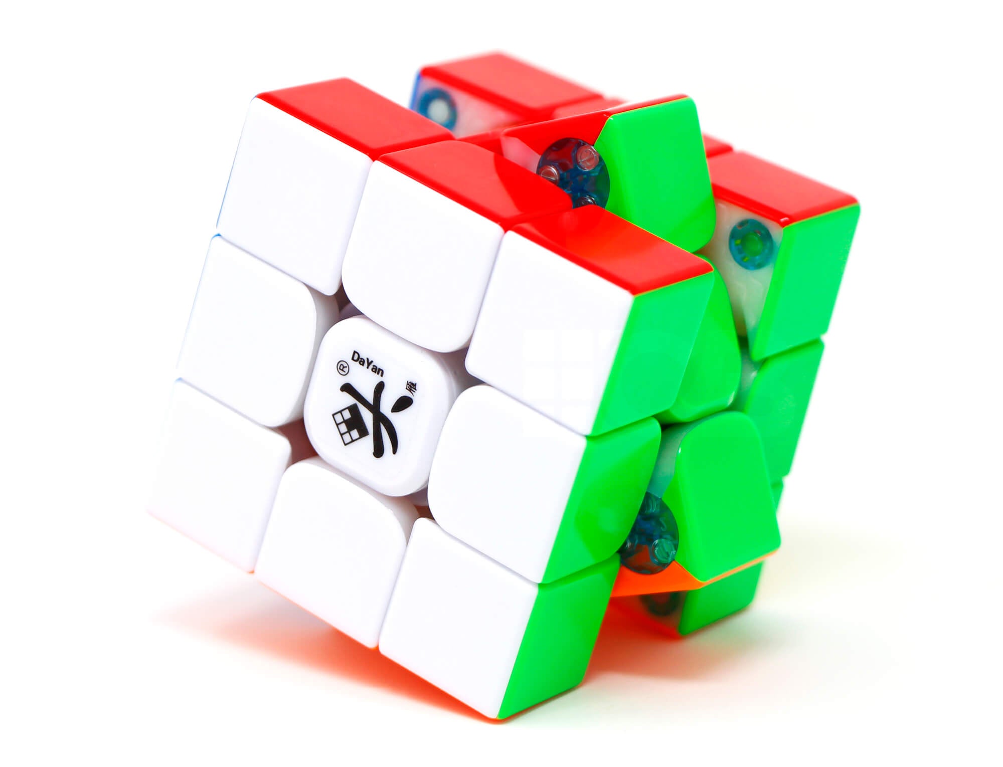 Cubo Mágico 3x3 DaYan TengYun V2 Magnético stickerless — vista frontal