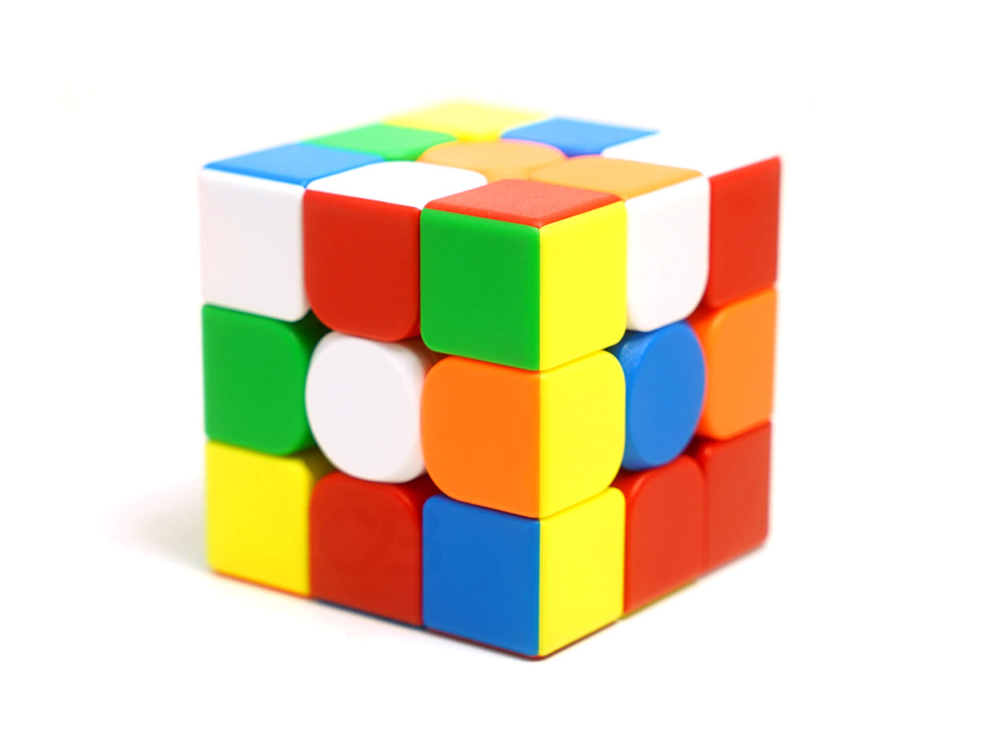 Cubo Mágico 3x3 Solar 3E Diansheng — vista superior da estrutura