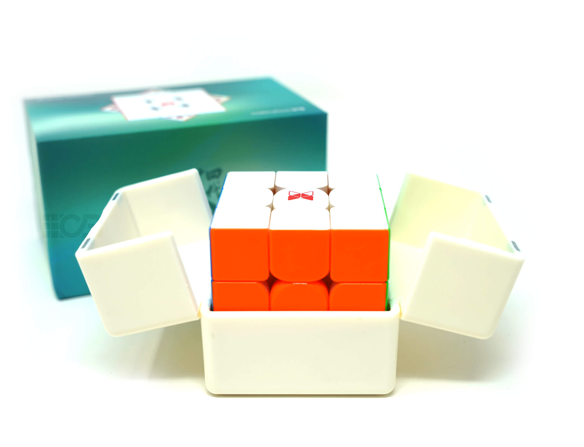 Cubo Mágico 3x3 X-Man Tornado V4 Pioneer UV MagLev Ball Core QiYi