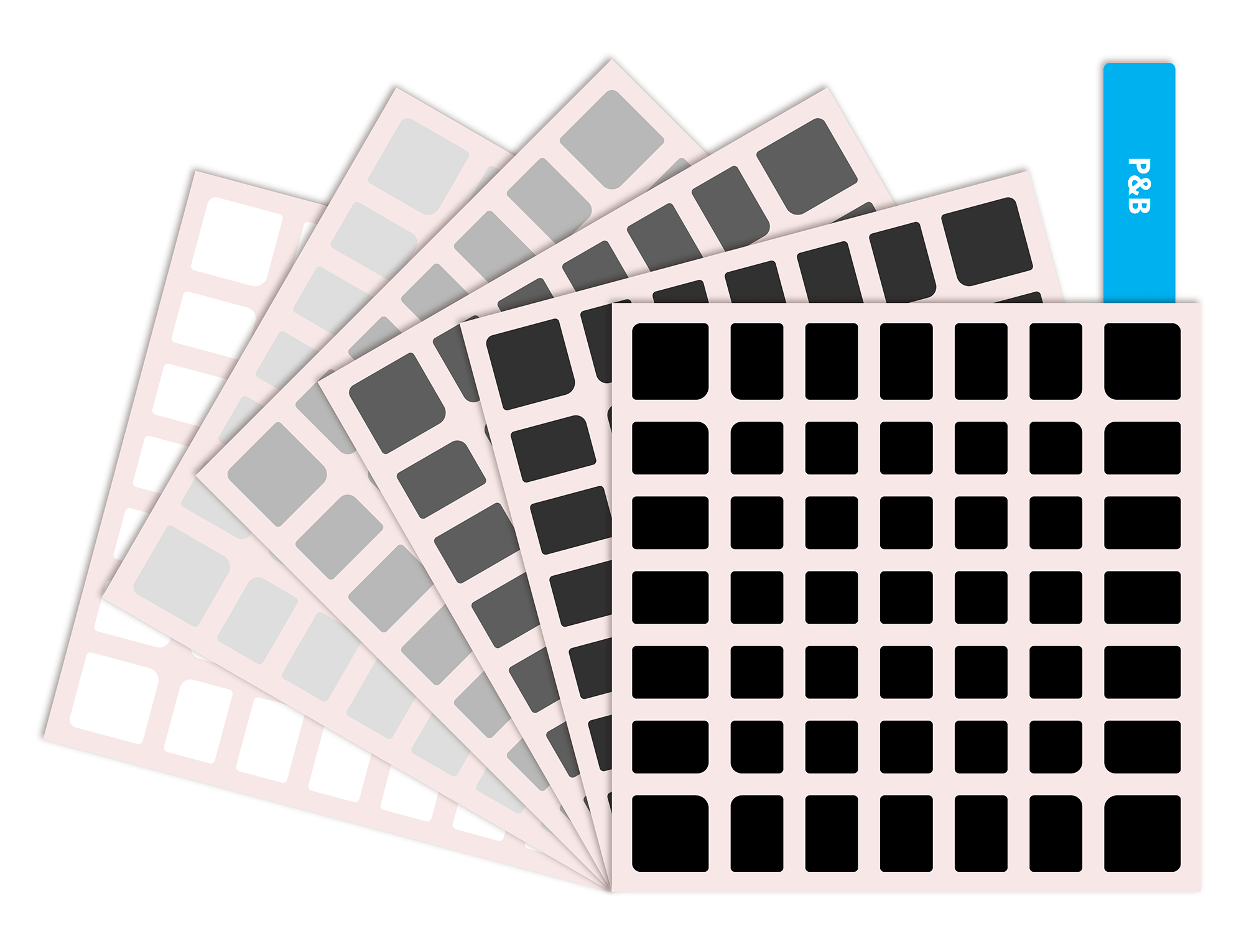 Cubo Mágico 7x7 com adesivos novos aplicados — resultado final