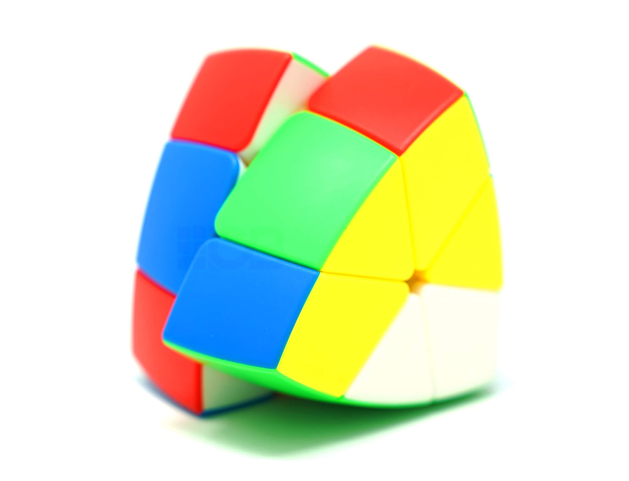 Five Axis 2x2 SengSo colorido — vista frontal do shape mod com cinco eixos